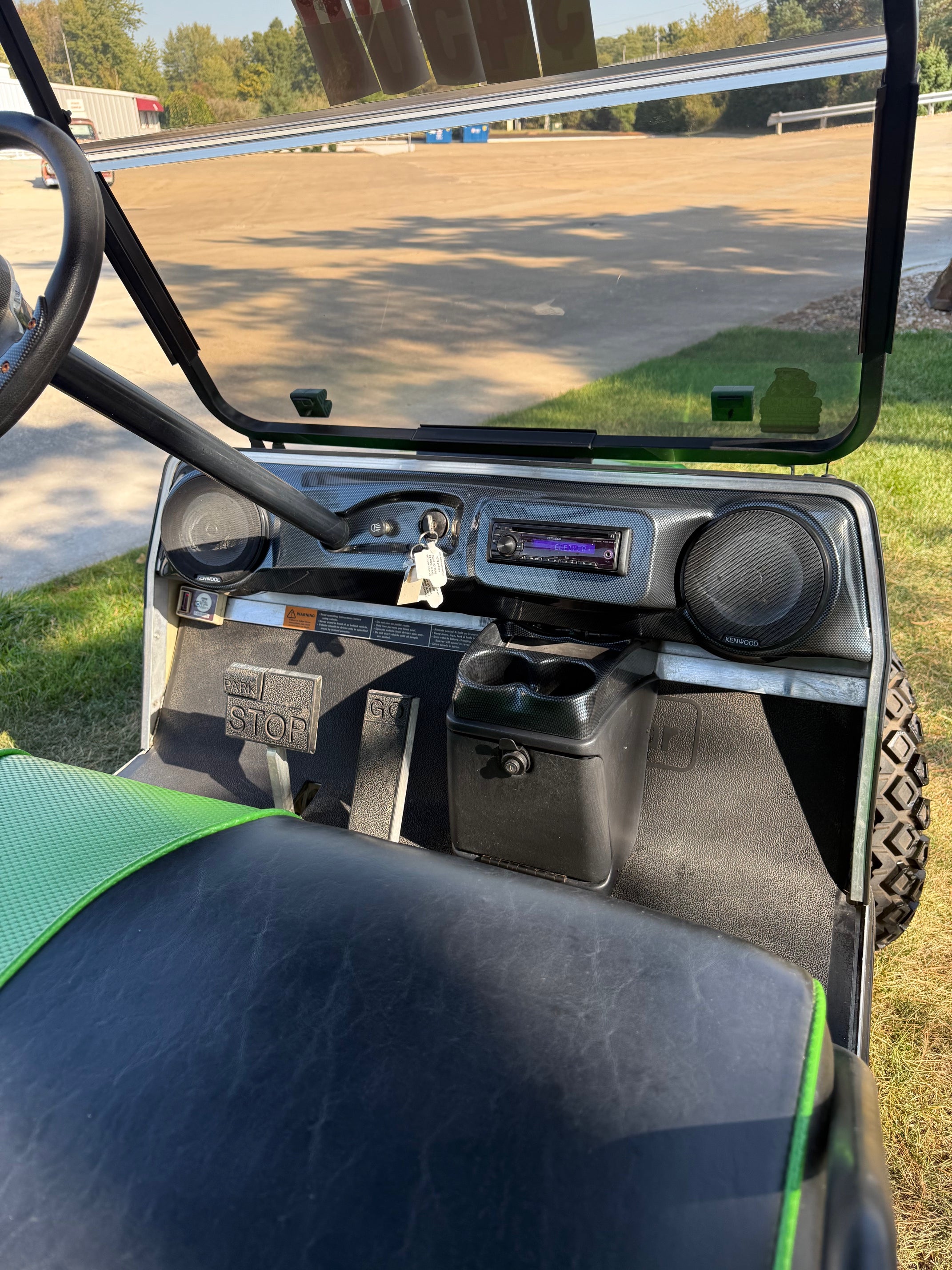 Club Car DS Lifted  Four Seater Electric Street Golf Cart
