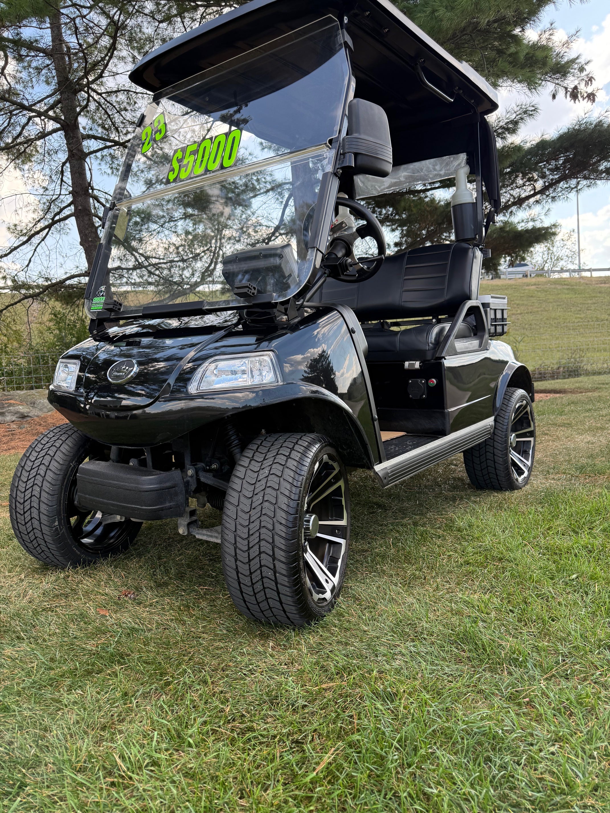 Black 2023 Evolution Classic 2 Plus Lithium Ion Two Passenger