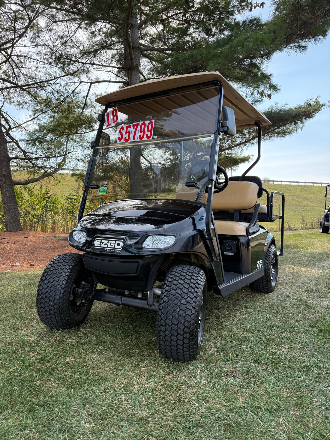2018 Ezgo Valor Electric  Four Passenger Golf Cart