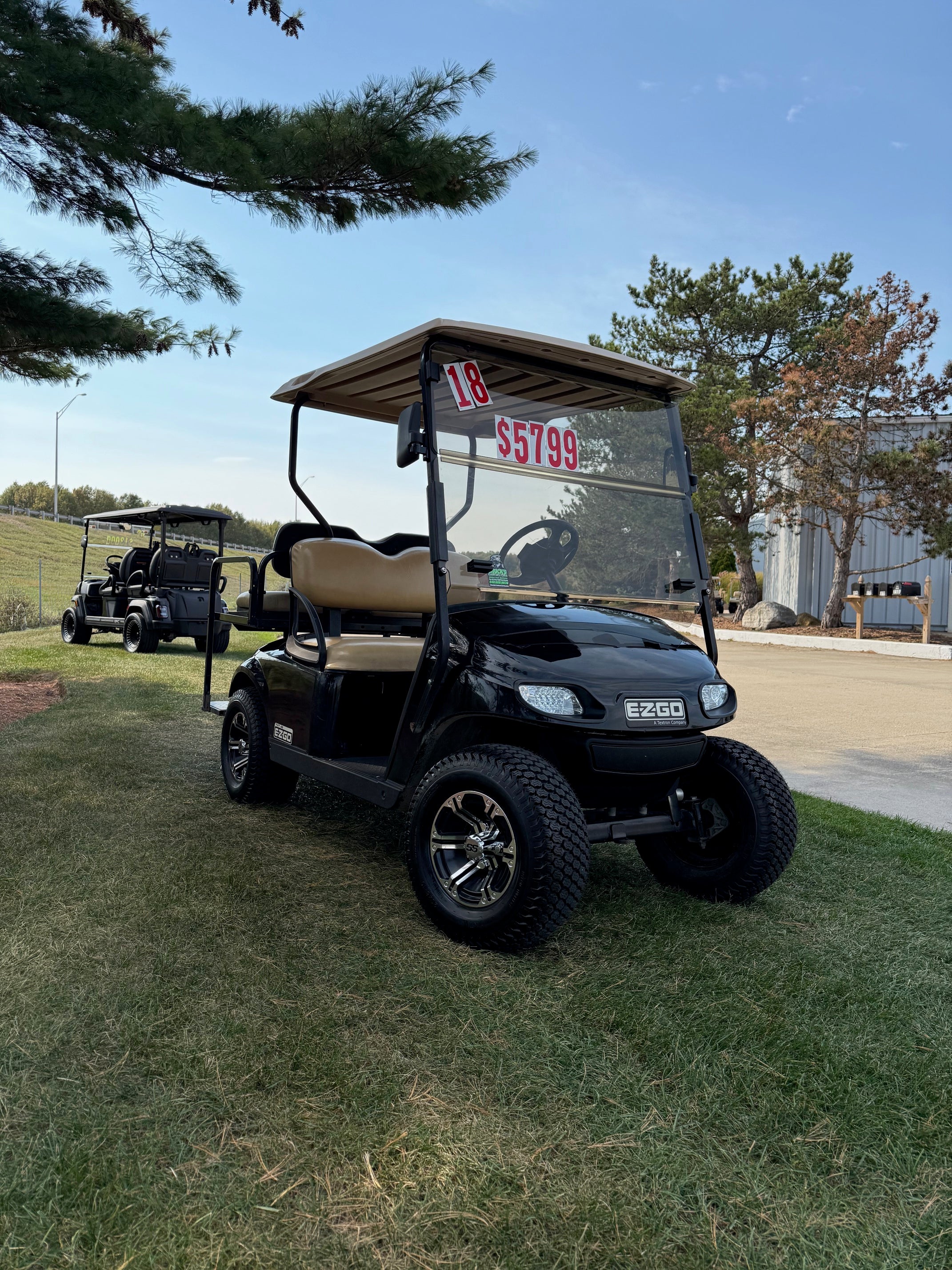 2018 Ezgo Valor Electric  Four Passenger Golf Cart