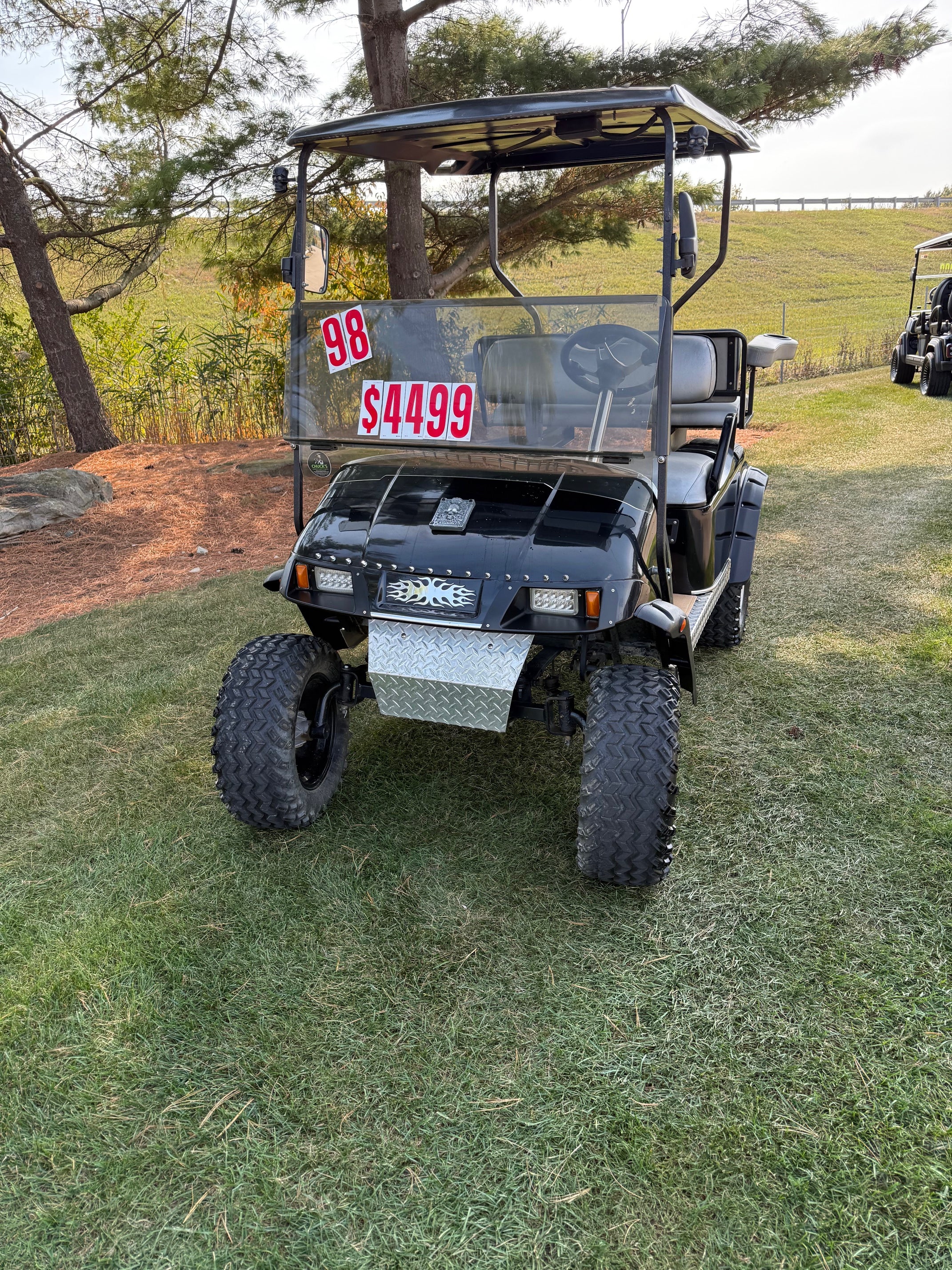 Ezgo  Four Seater Lifted  36  Electric Golf Cart