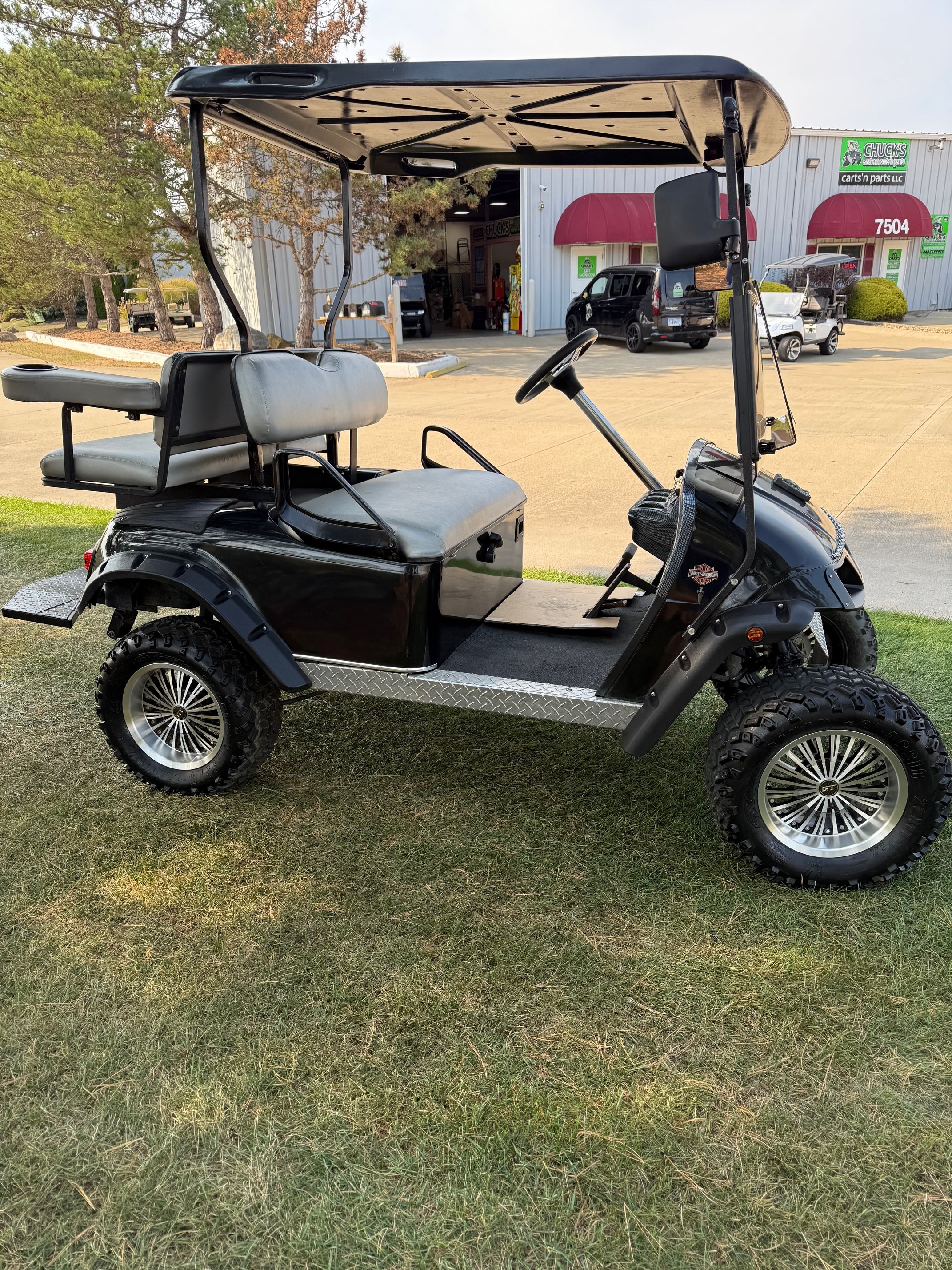 Ezgo  Four Seater Lifted  36  Electric Golf Cart