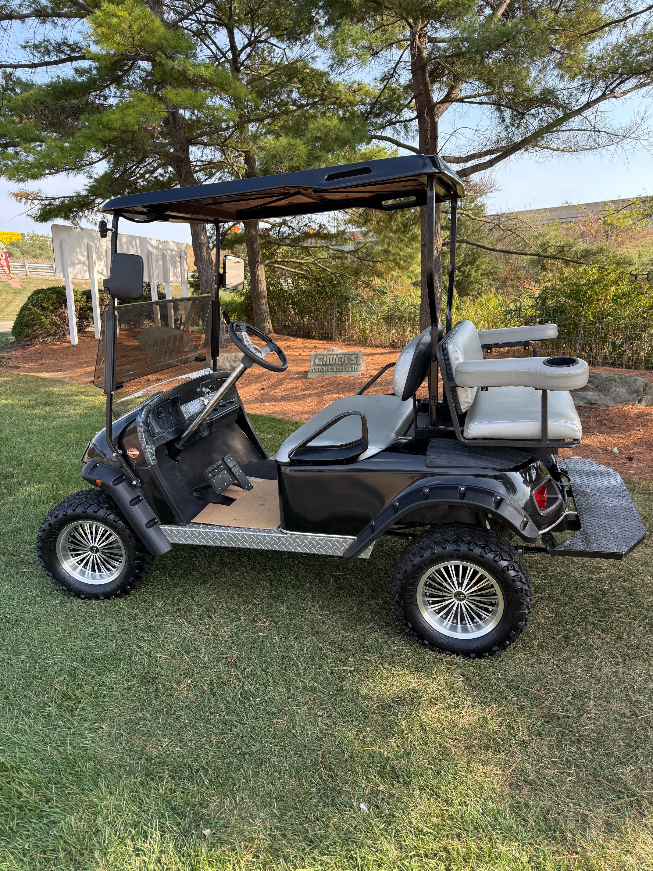 Ezgo  Four Seater Lifted  36  Electric Golf Cart