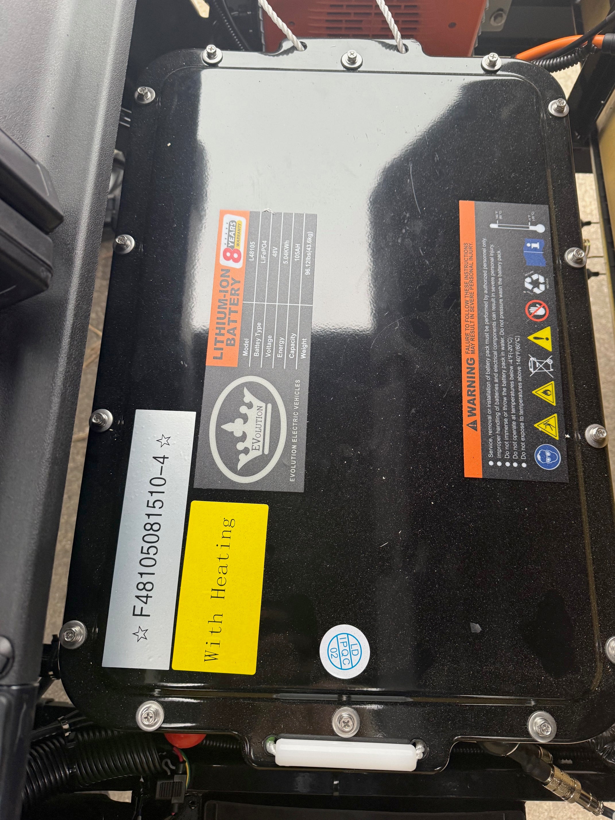 2025 Evolution Classic 4 Plus Lithium Ion Four Passenger