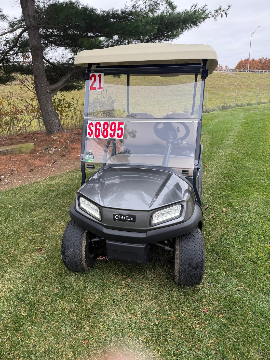 2021 Club Car Tempo Four Passenger Electric  Golf Cart