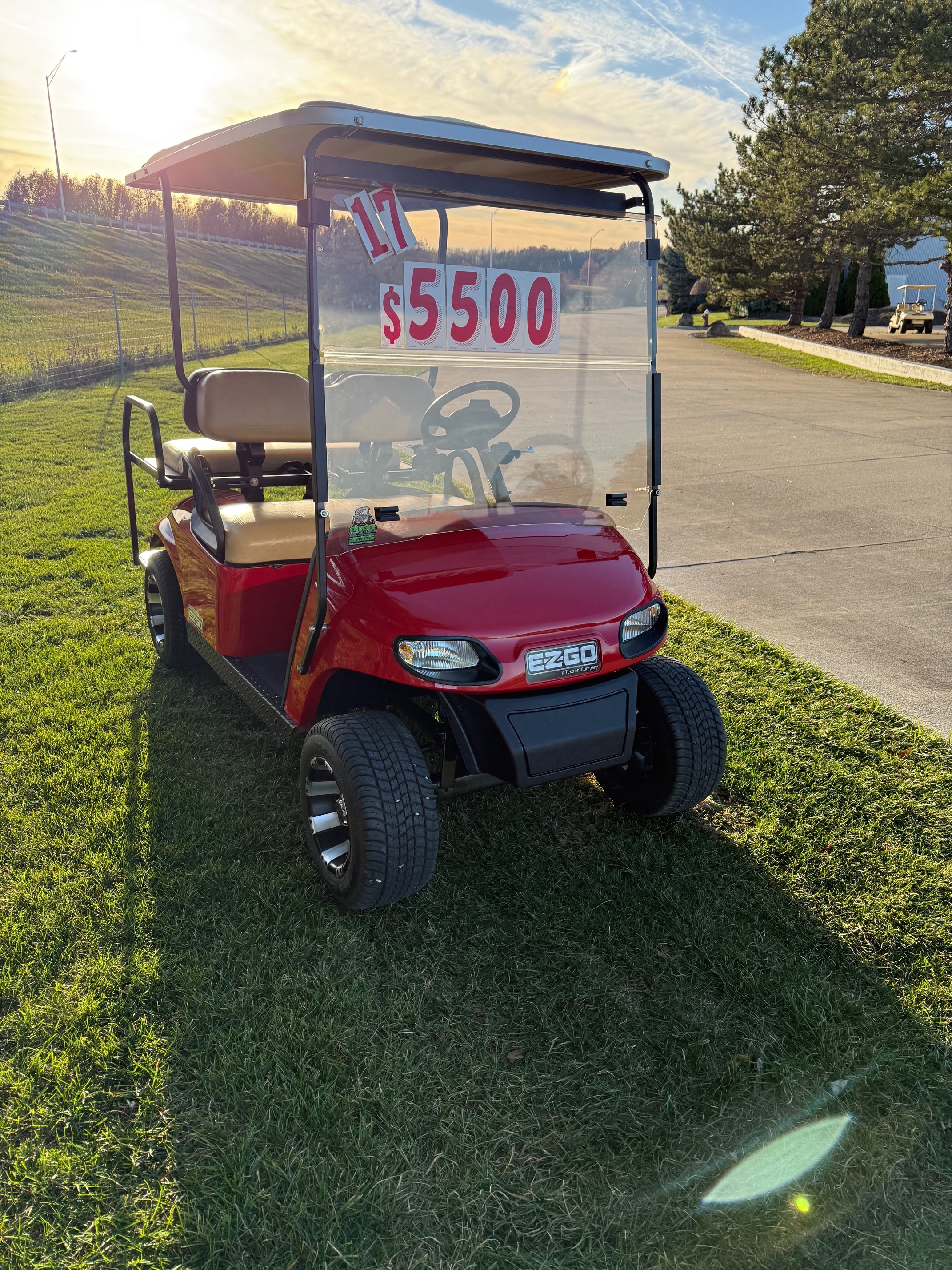 Ezgo TXT  Four  Seater 48 Volt Street Ready Electric Golf Cart