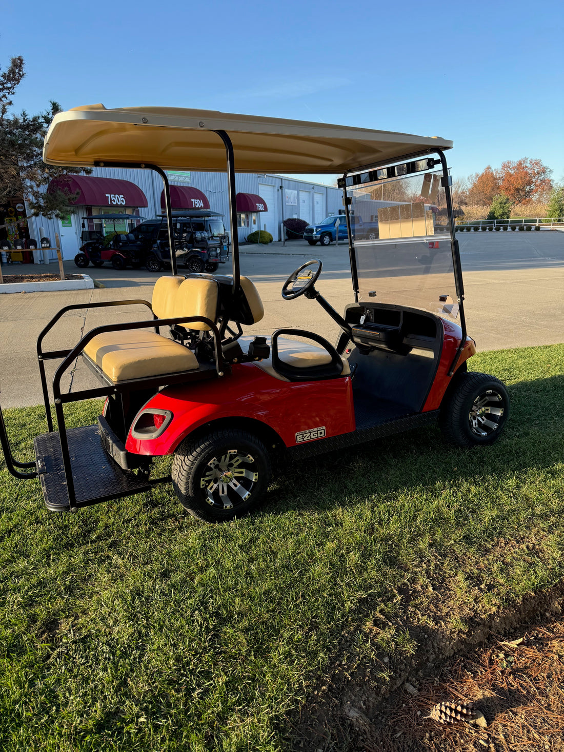 Ezgo TXT  Four  Seater 48 Volt Street Ready Electric Golf Cart