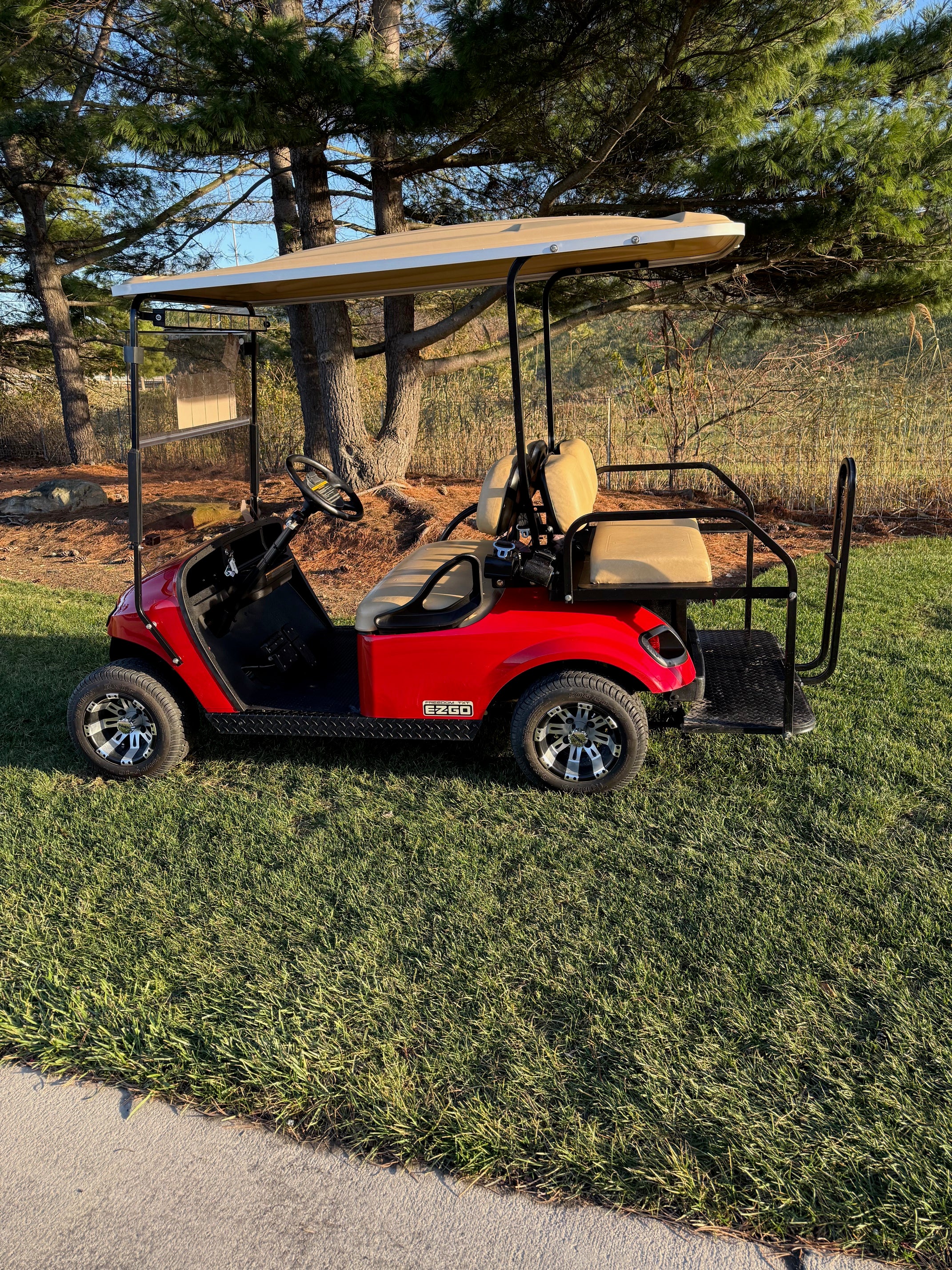 Ezgo TXT  Four  Seater 48 Volt Street Ready Electric Golf Cart
