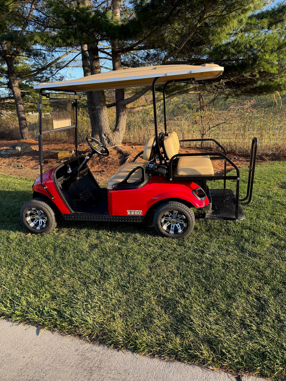 Ezgo TXT  Four  Seater 48 Volt Street Ready Electric Golf Cart