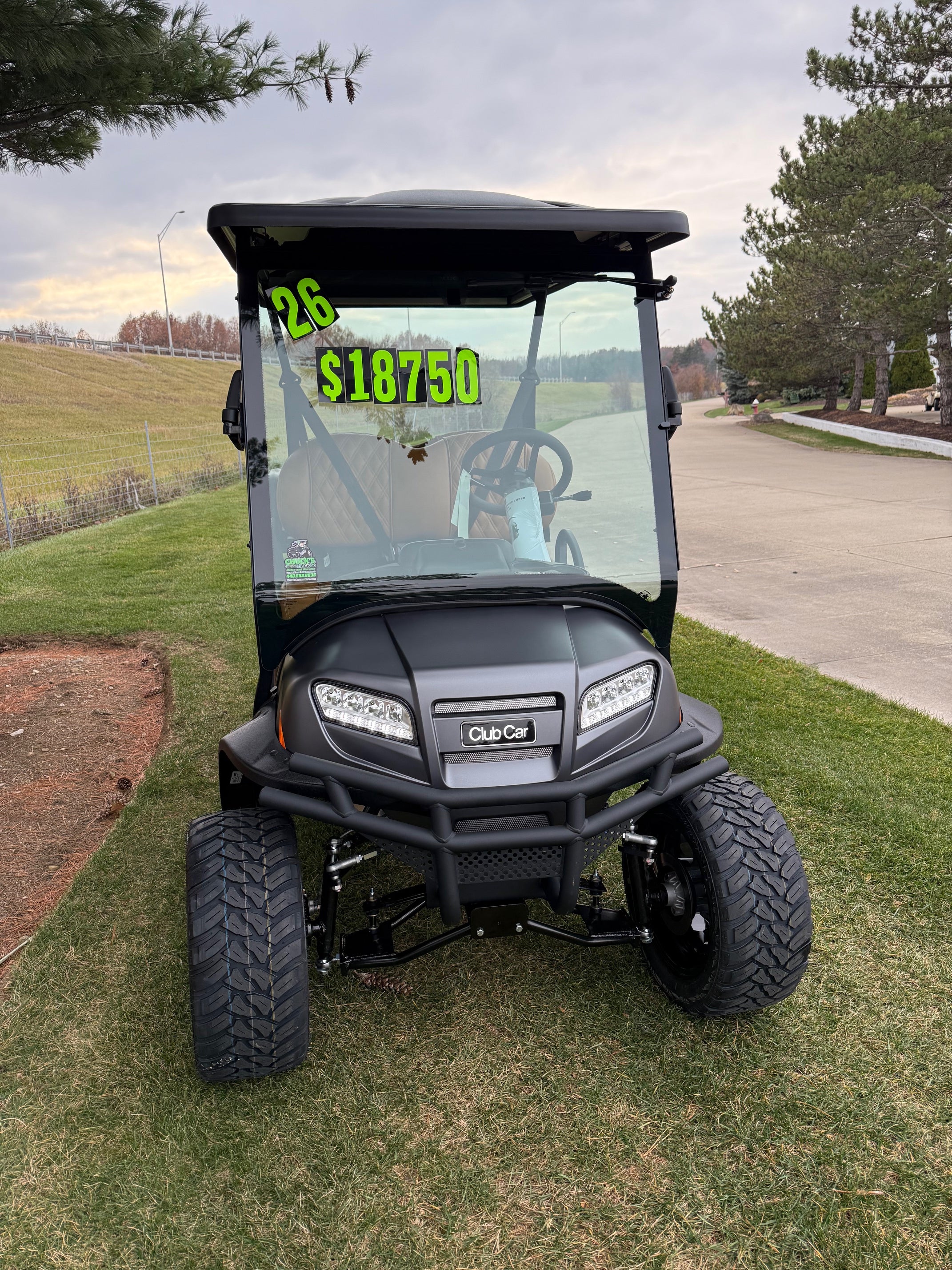 2026 Club Car Onward  Hp Lithium Lifted LSV Four Passenger Golf Cart