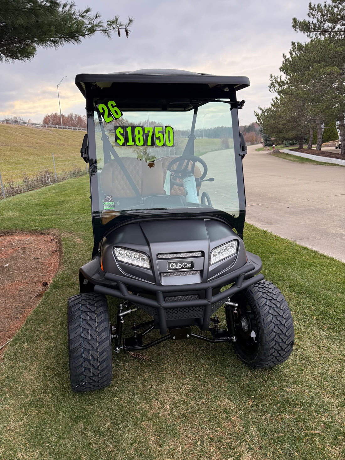 2026 Club Car Onward  Hp Lithium Lifted LSV Four Passenger Golf Cart