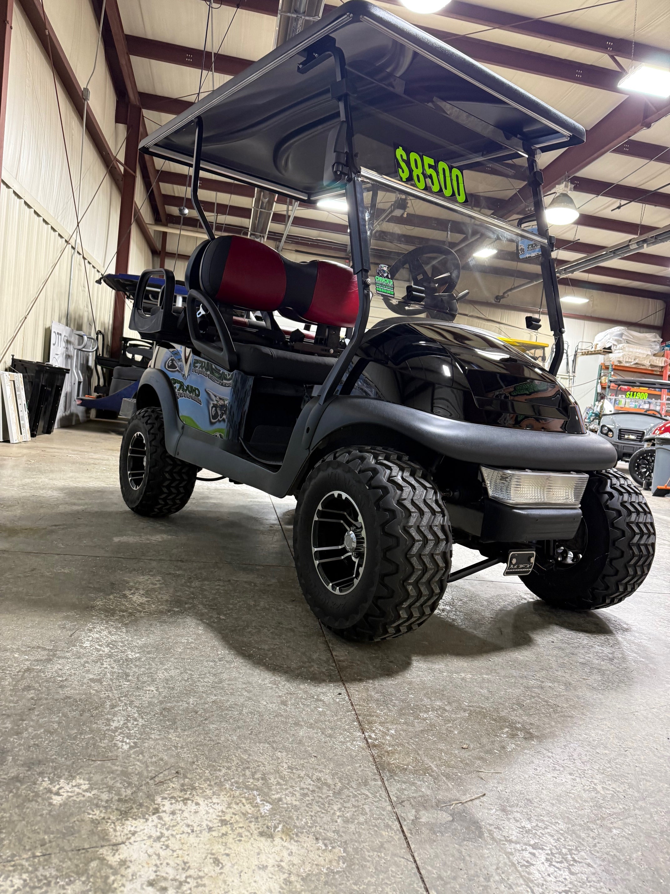 Club Car Precedent - Gas Four Passenger Lifted Street Ready