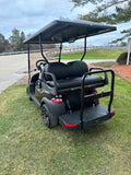 2024 Club Car Precedent Black  Gas 4 Passenger Golf Cart