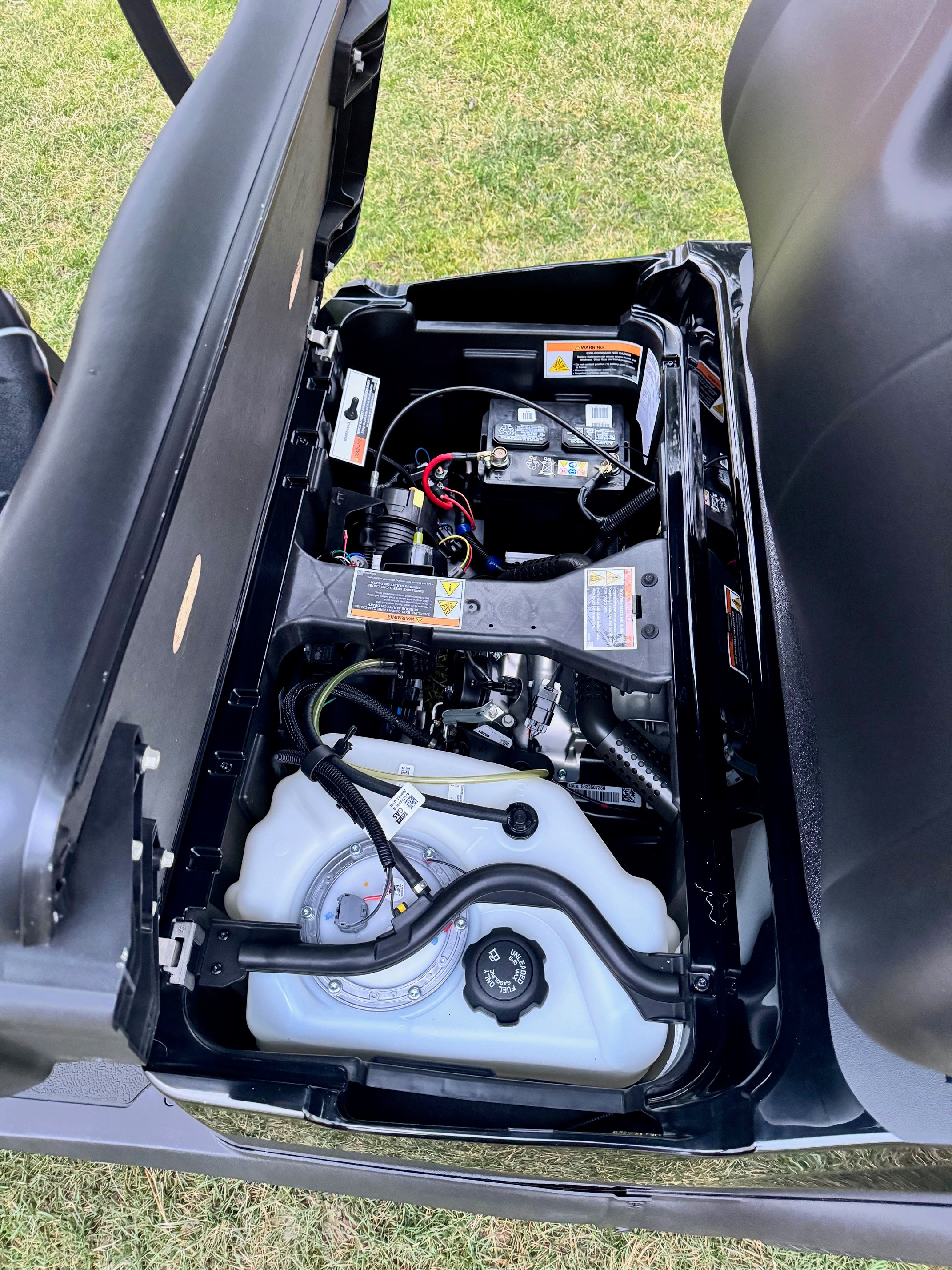 2022 Club Car Tempo Black  Gas 4 Passenger Golf Cart