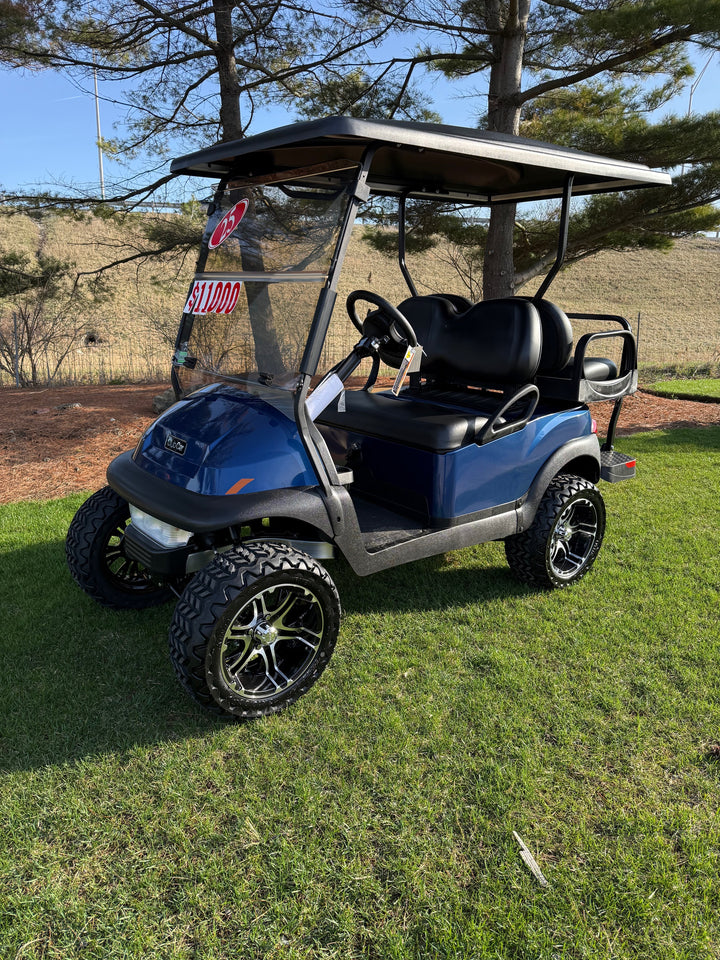 2025 Club Car Precedent Blue  Gas 4 Passenger Golf Cart