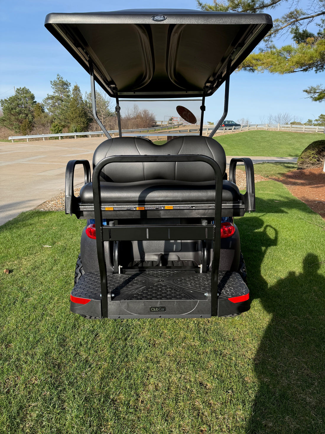2025 Club Car Precedent Blue  Gas 4 Passenger Golf Cart