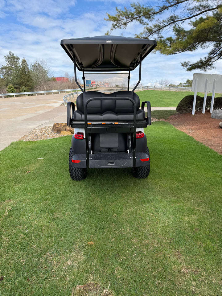 2025  Club Car Precedent  White Gas 4 Passenger Golf Cart