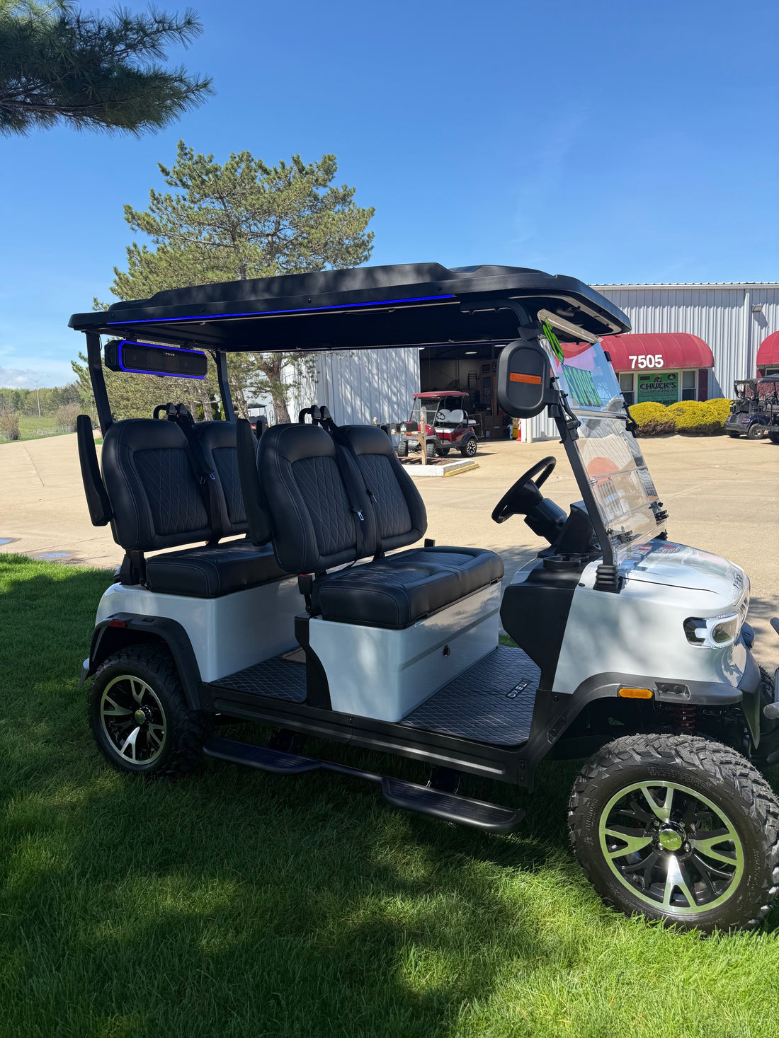 2026 Teko Trophy Lsv Lithium Electric  Four Forward Four Seater  Street Ready  Golf Cart