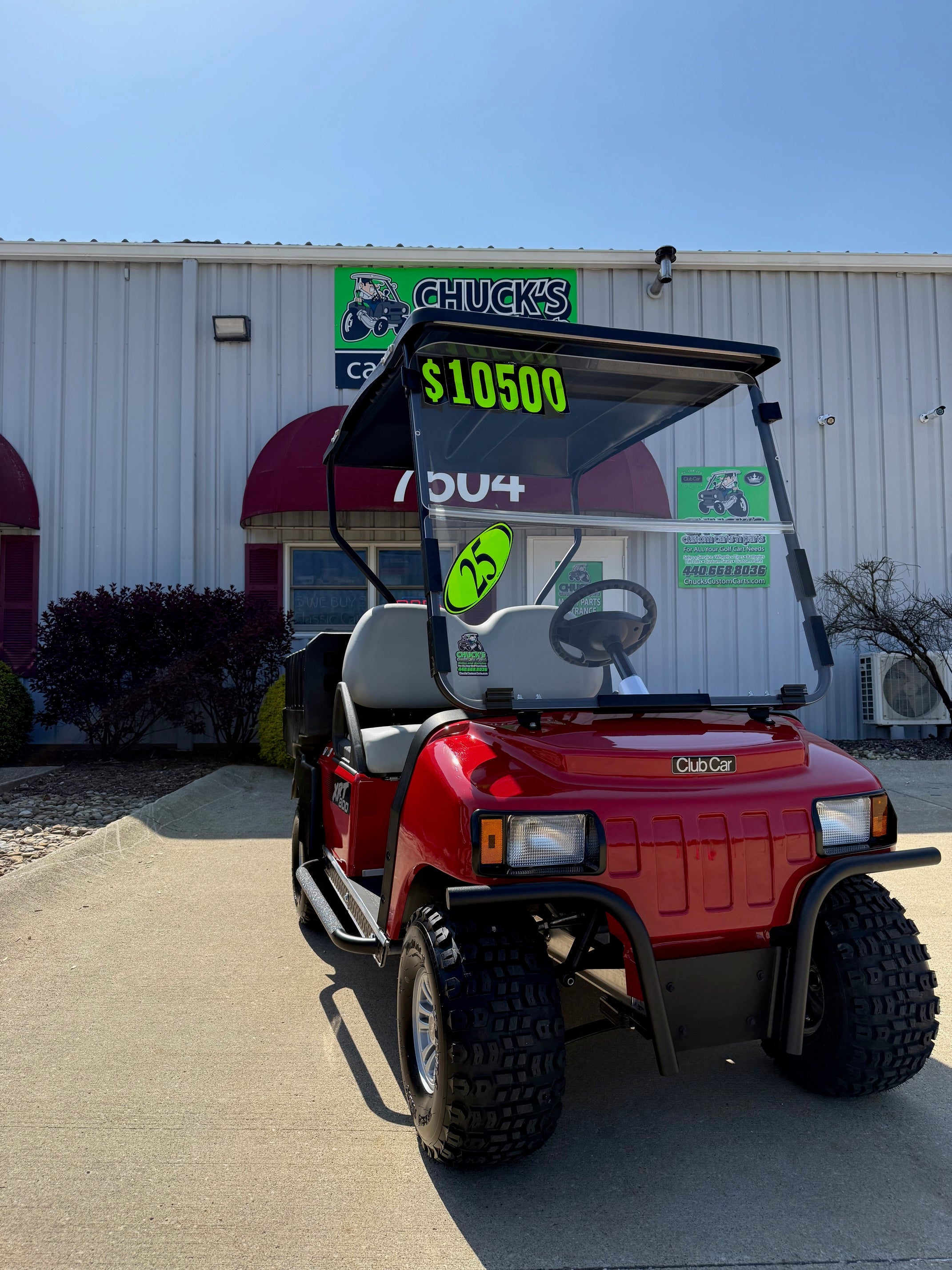 2025 Club Car XRT 800 Gas Utility  Golf Cart