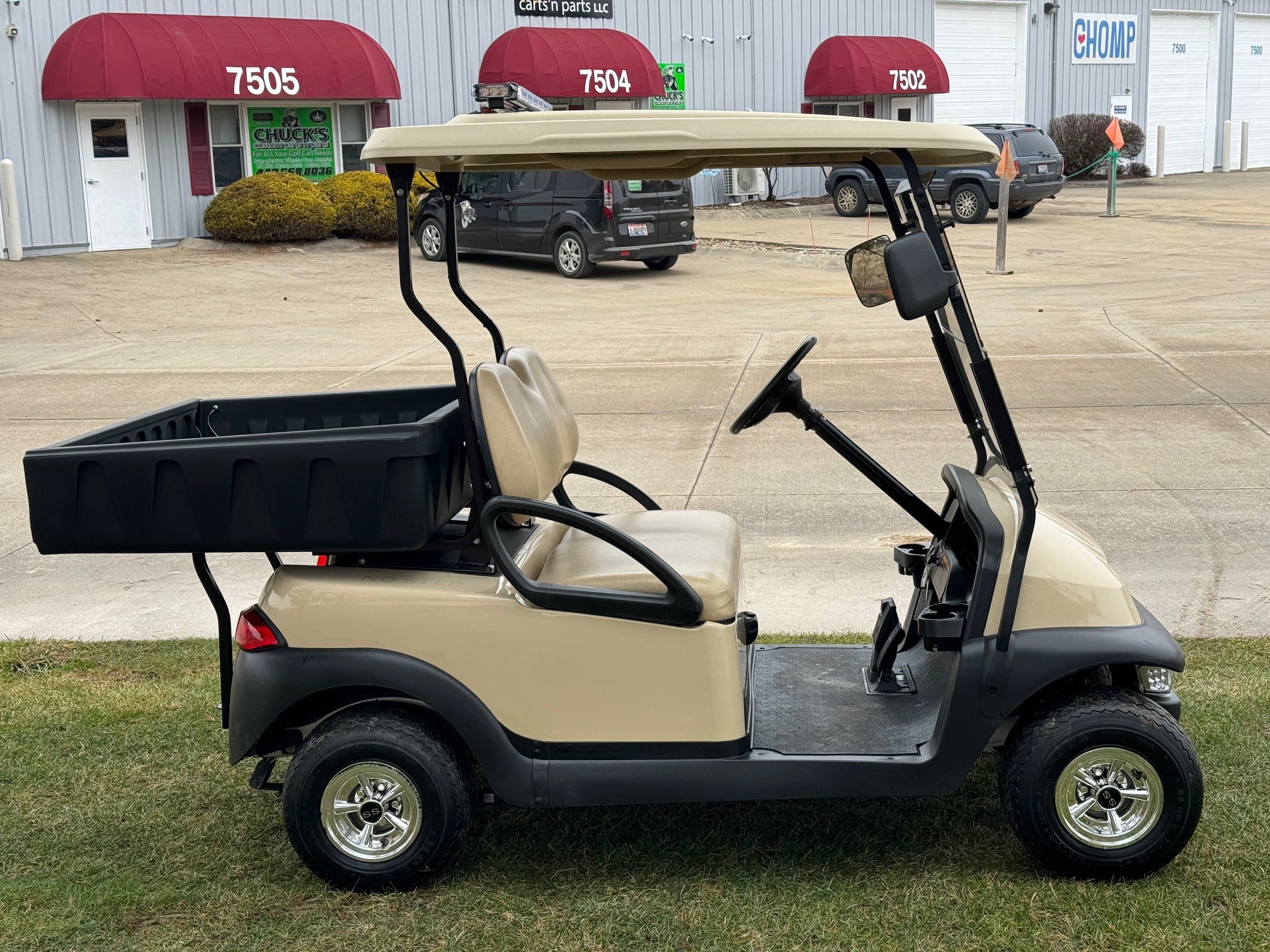 2018 Club Car Precedent Beige  Electric Two Passenger