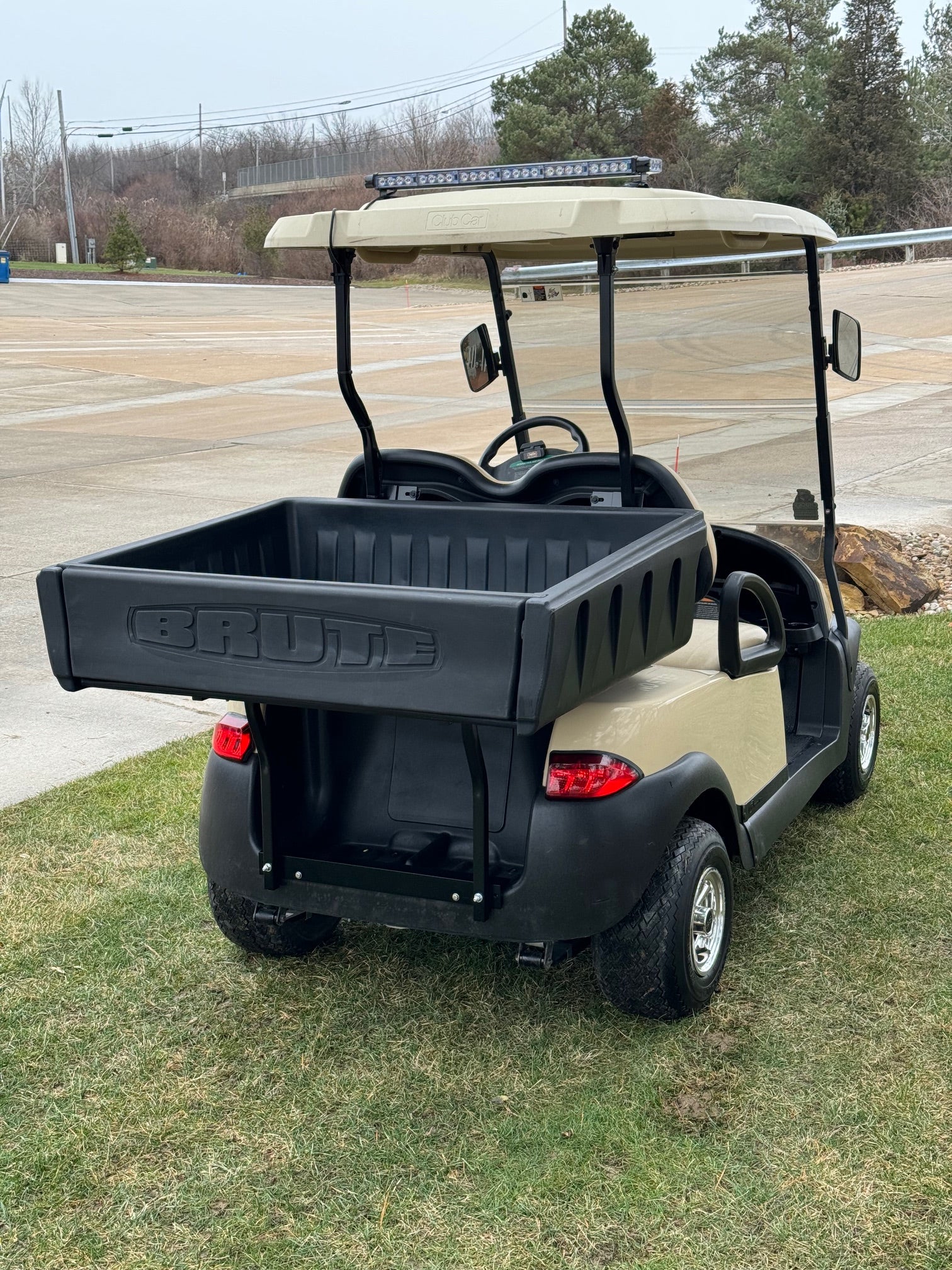 2018 Club Car Precedent Beige  Electric Two Passenger