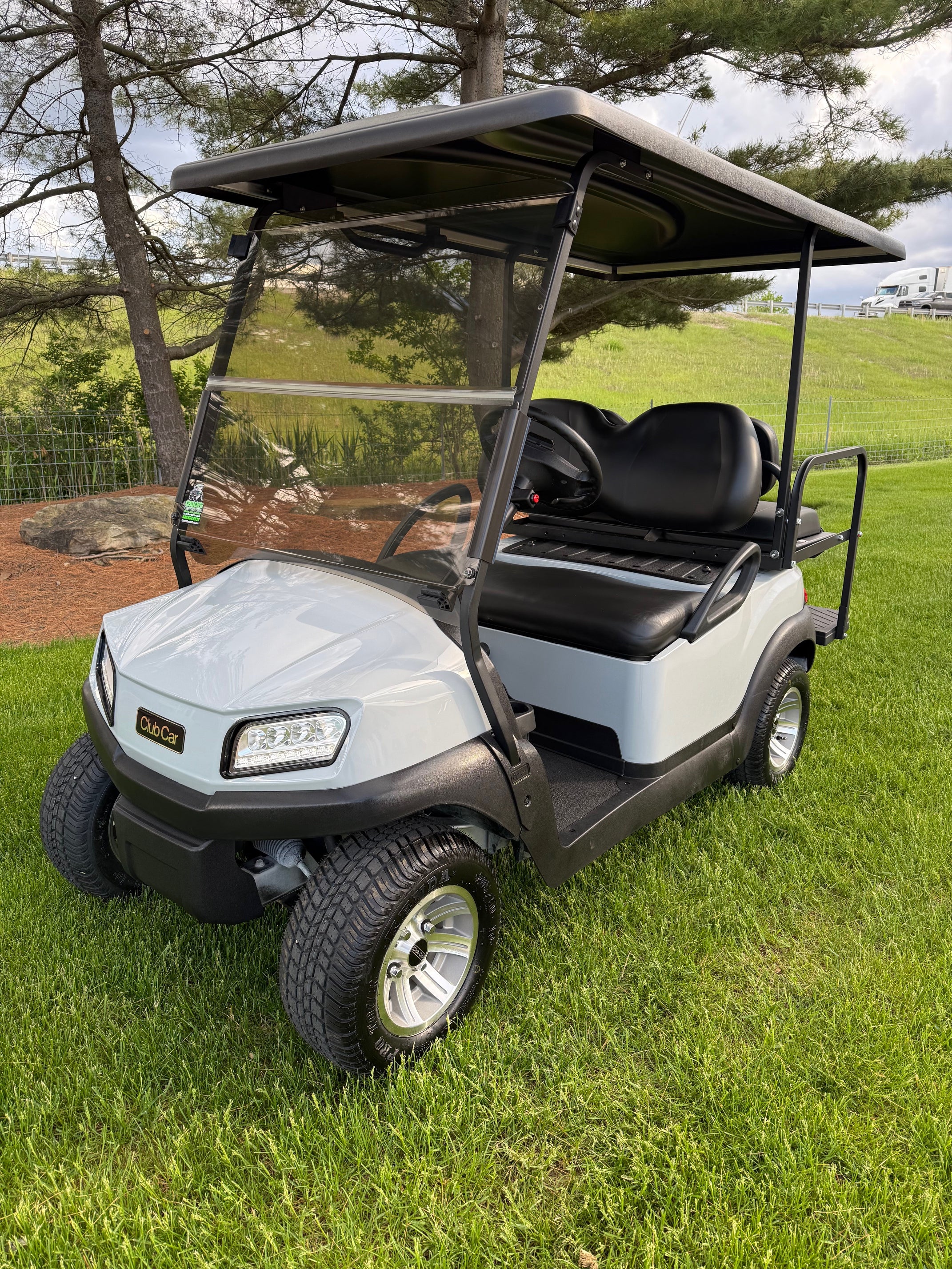 2022 Club Car Tempo Black  Gas 4 Passenger Golf Cart