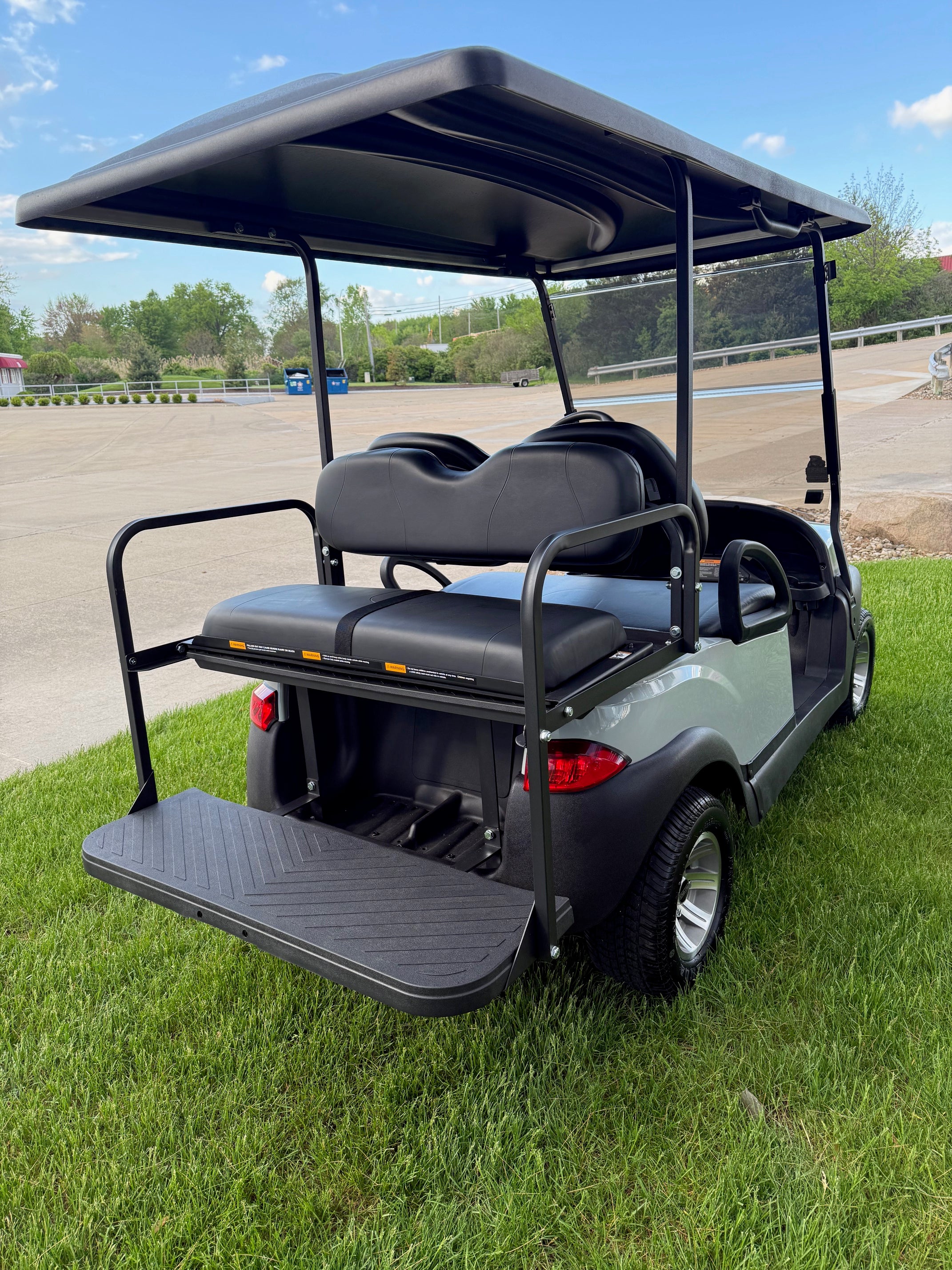 2022 Club Car Tempo Black  Gas 4 Passenger Golf Cart