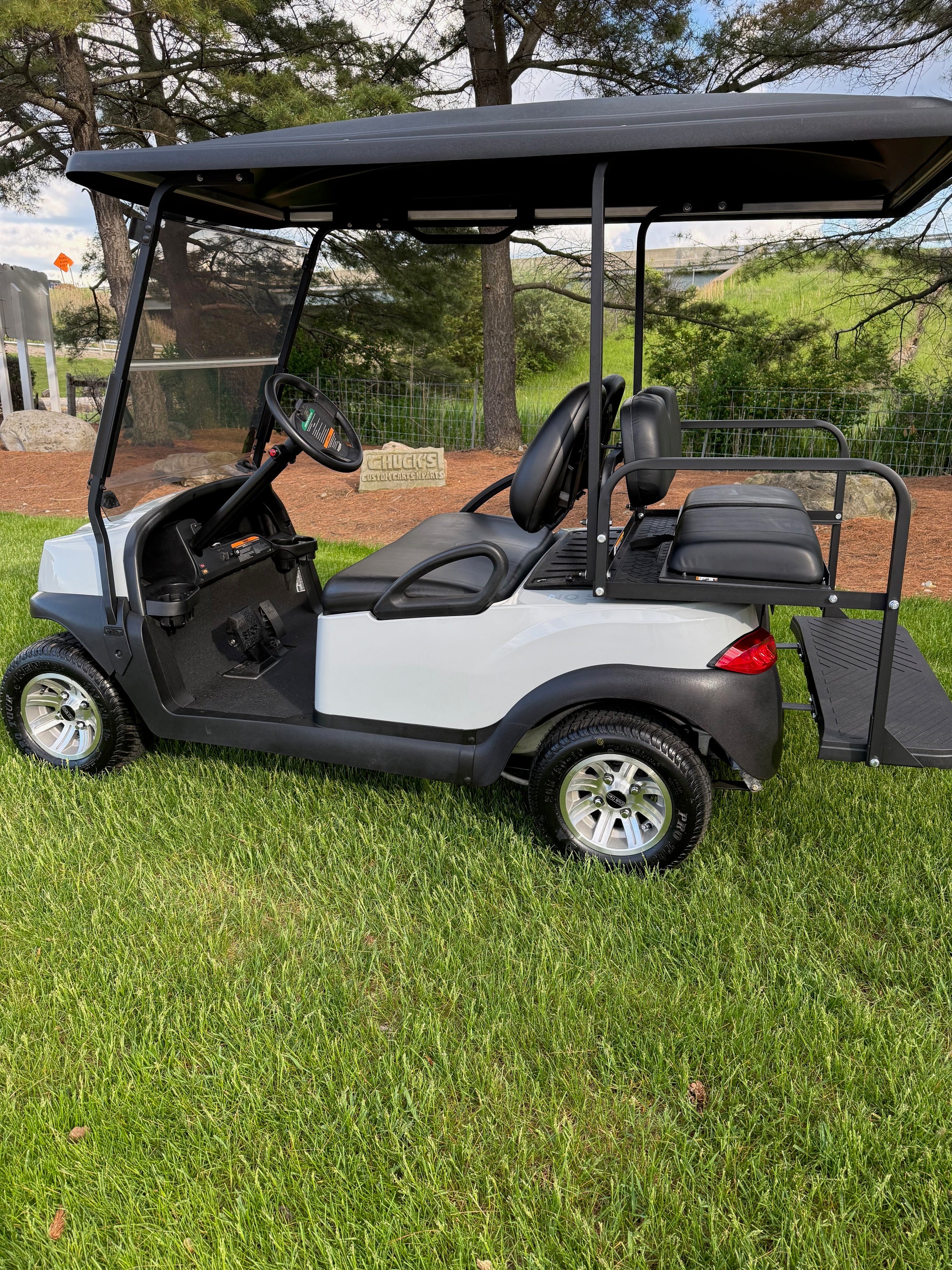 2022 Club Car Tempo Black  Gas 4 Passenger Golf Cart
