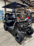 Club Car DS Lifted Four Seater Lithium Black  Street Ready Four Passenger