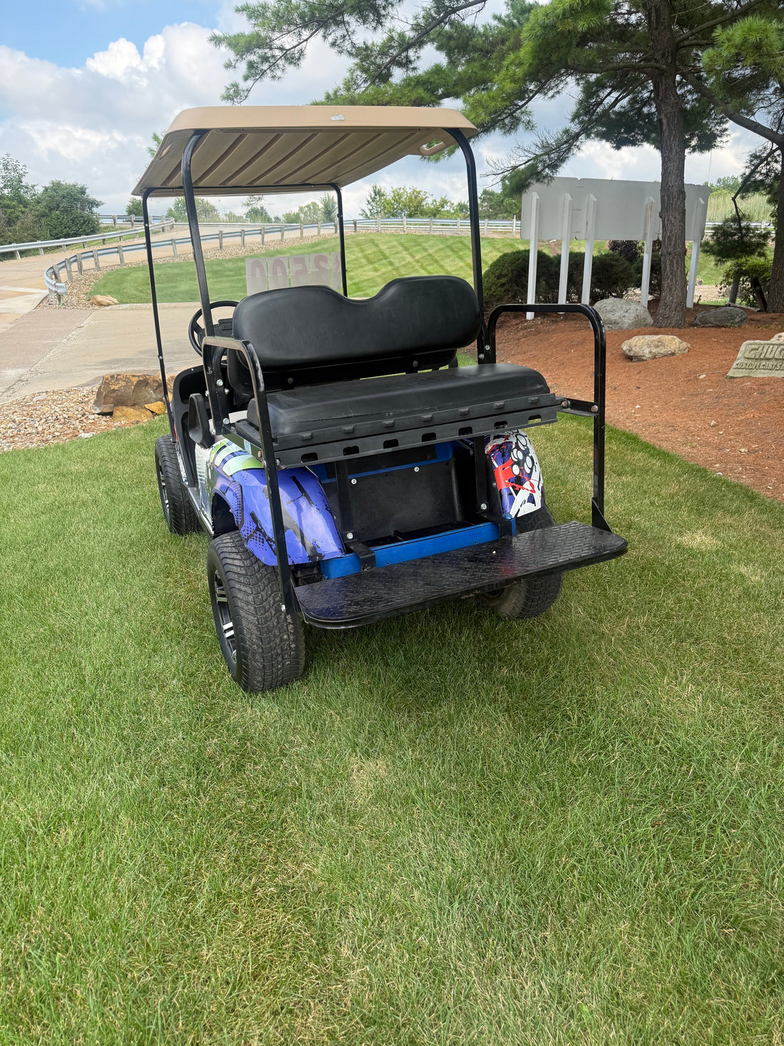 Ezgo Txt  Four Passenger Lifted  Electric Golf Cart