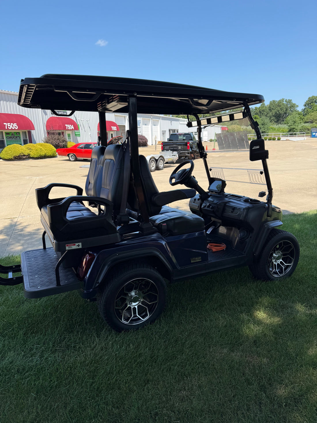2024 Evolution D5 2+2 Plus Ranger LSV Lithium Electric  Four Seater  Street Ready  Golf Cart (Copy)