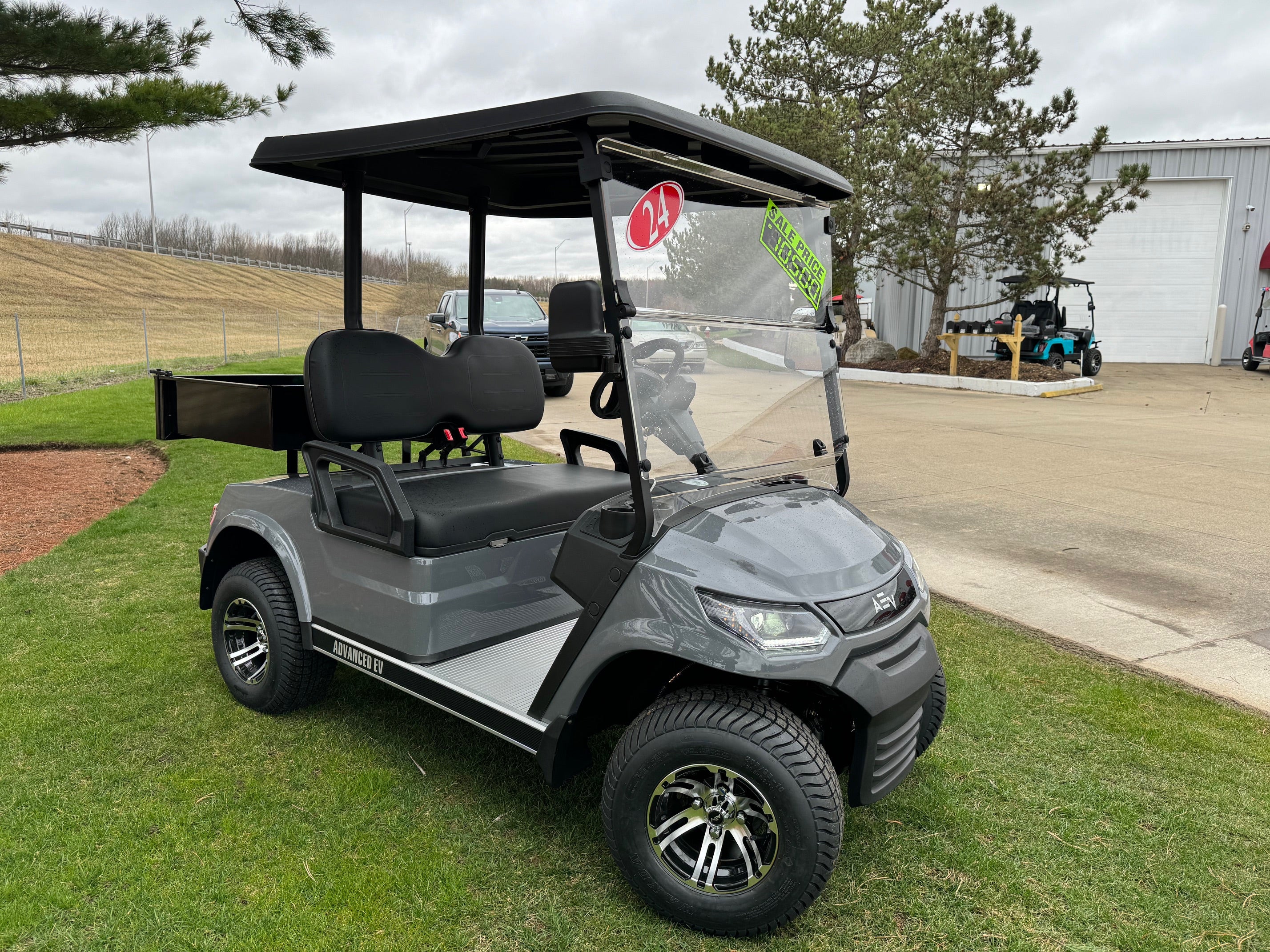 Advanced Ev Advent 2 Passenger HD Lithium  Electric Golf Cart
