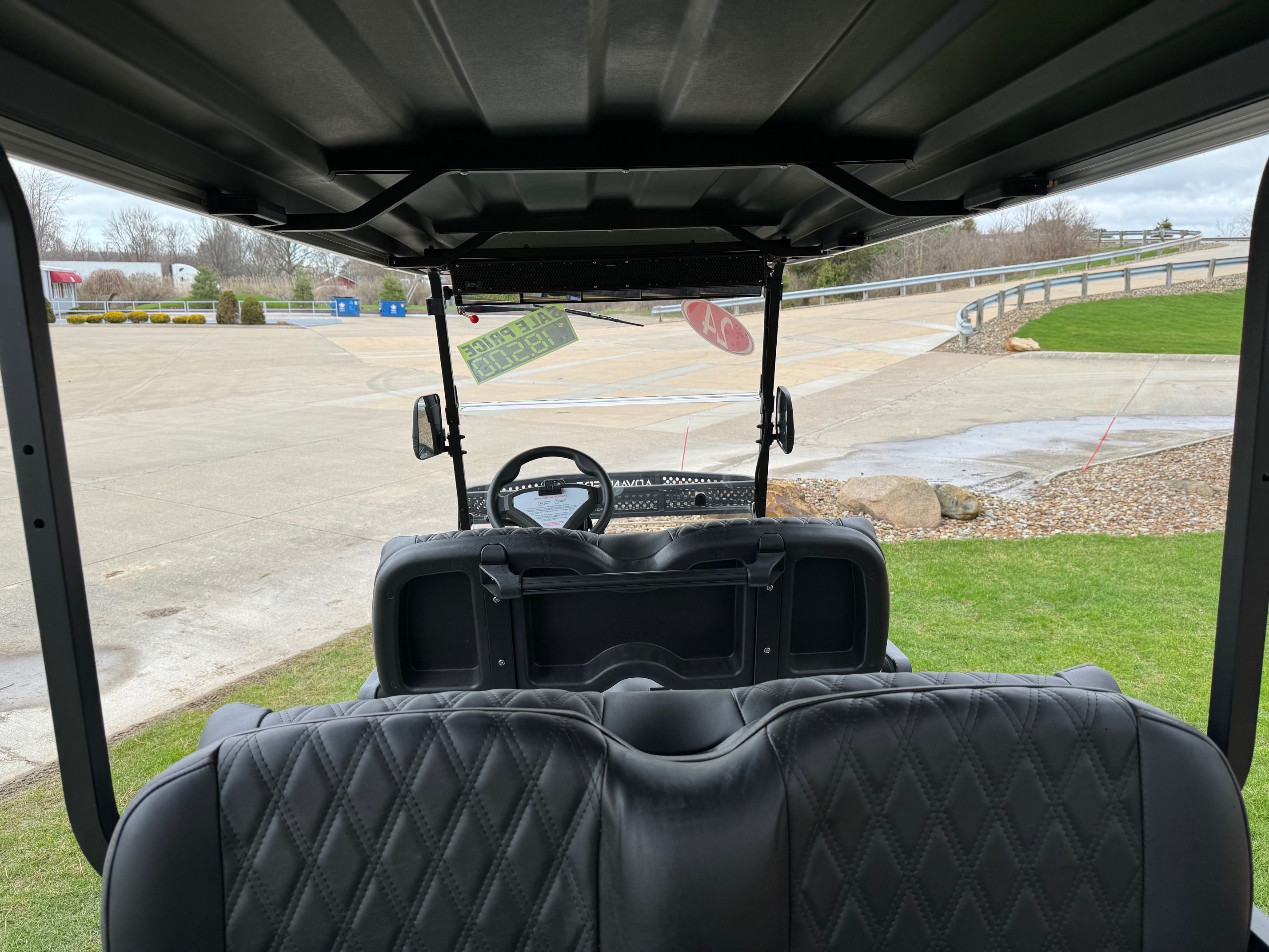 Advanced Ev Advent  6  Lifted Lithium Lsv Electric Golf Cart
