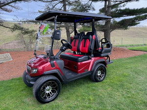 2025 Evolution D5 2+2 Ranger LSV Lithium Electric  Four Seater Forward Street Ready  Golf Cart