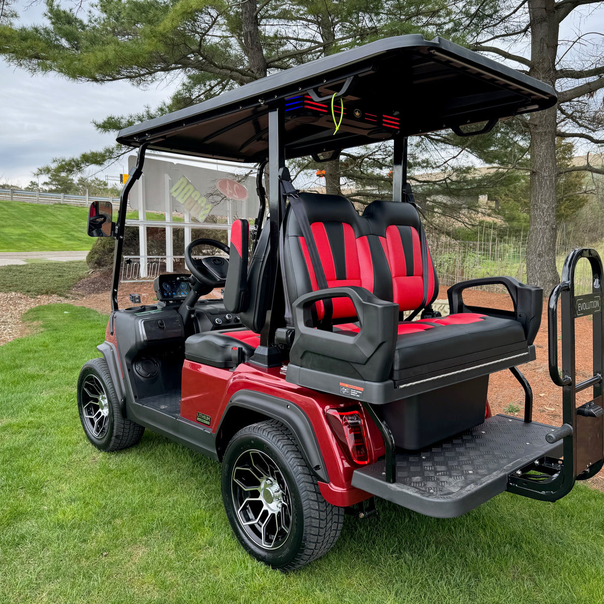 2025 Evolution D5 2+2 Ranger LSV Lithium Electric Four Seater Forward ...