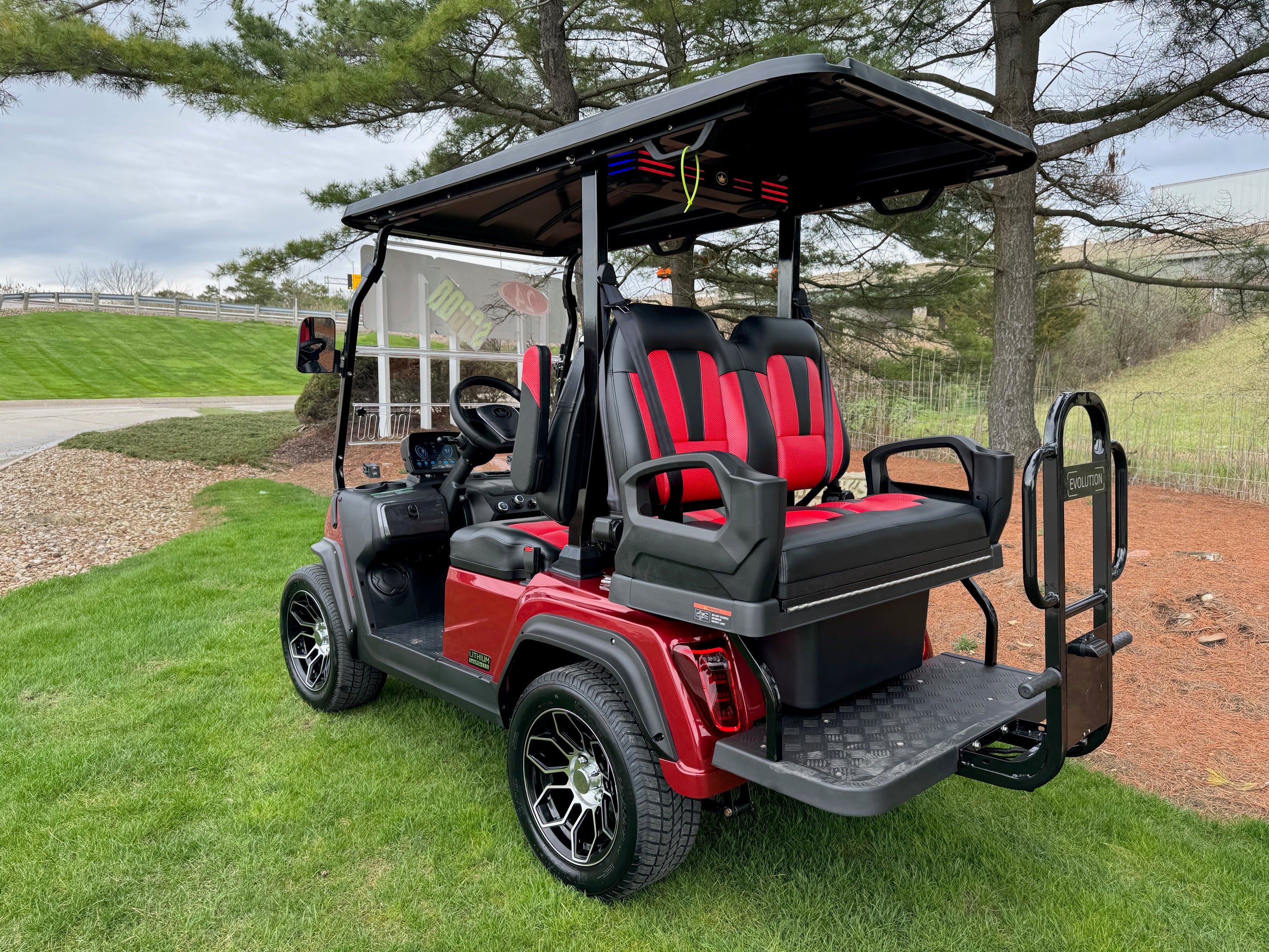 2025 Evolution D5 2+2 Ranger LSV Lithium Electric  Four Seater Forward Street Ready  Golf Cart