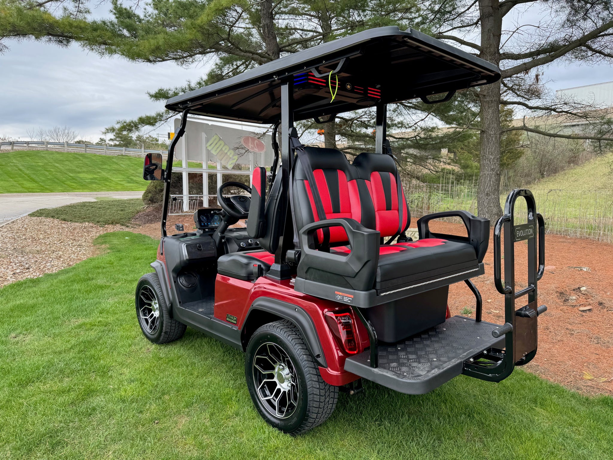 2025 Evolution D5 2+2 Plus Ranger LSV Lithium Electric Four Seater For ...