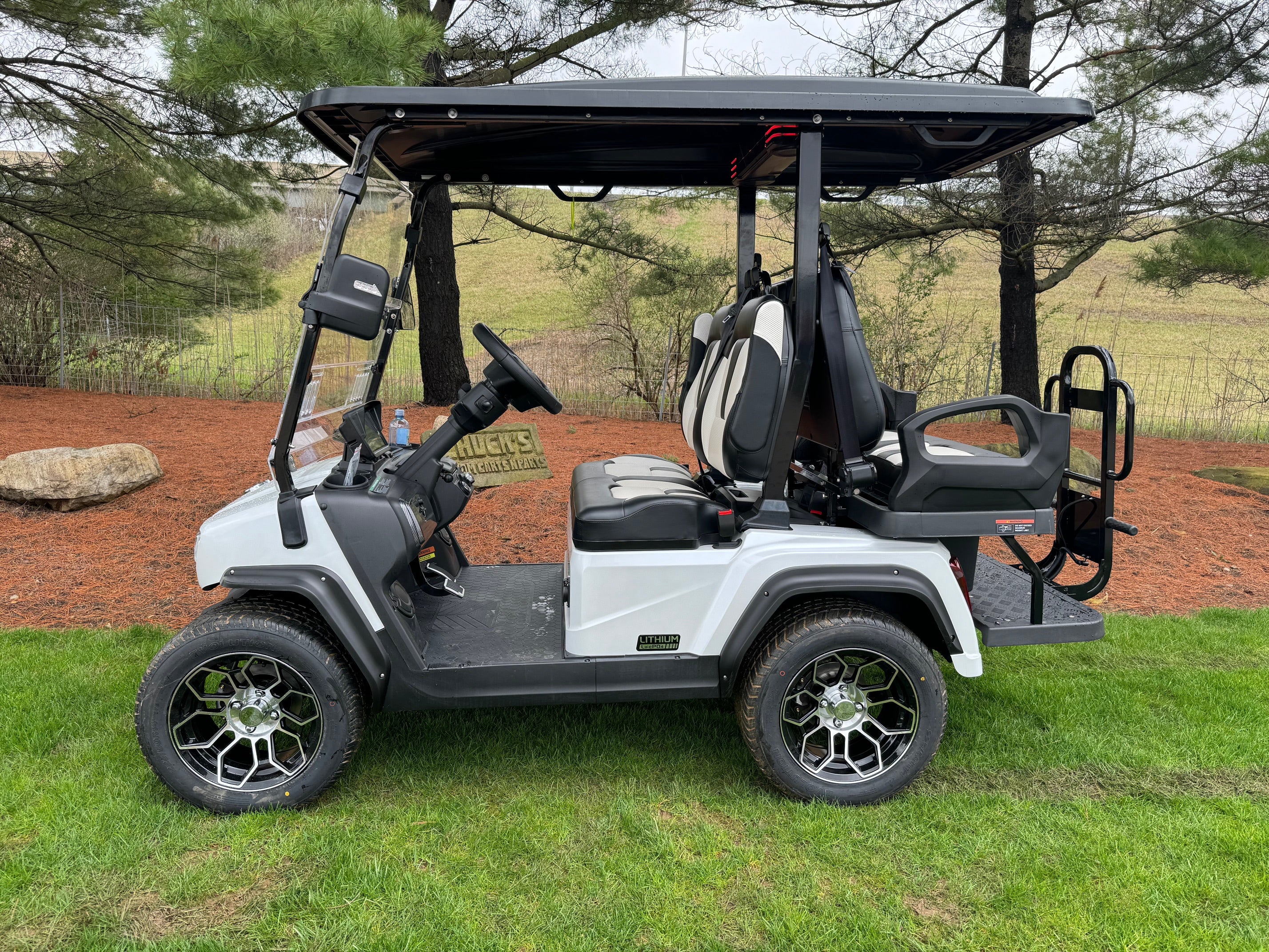 2025 Evolution D5 2+2 Ranger Lithium Electric   Four Seater Forward Street Ready  Golf Cart