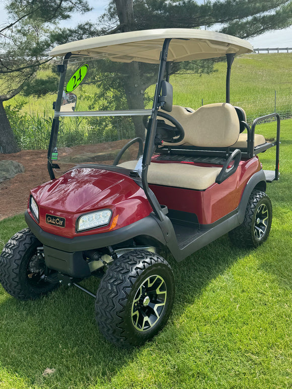 2024 Club Car Tempo Lifted 4 Passenger Electric Golf Cart