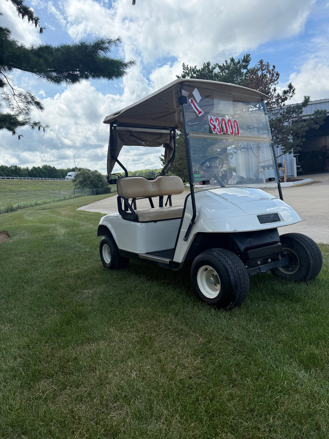 Ezgo Gas Two Passenger Golf Cart