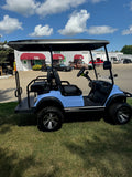 Advanced Ev Advent Click Lithium  Lifted Electric Golf Cart