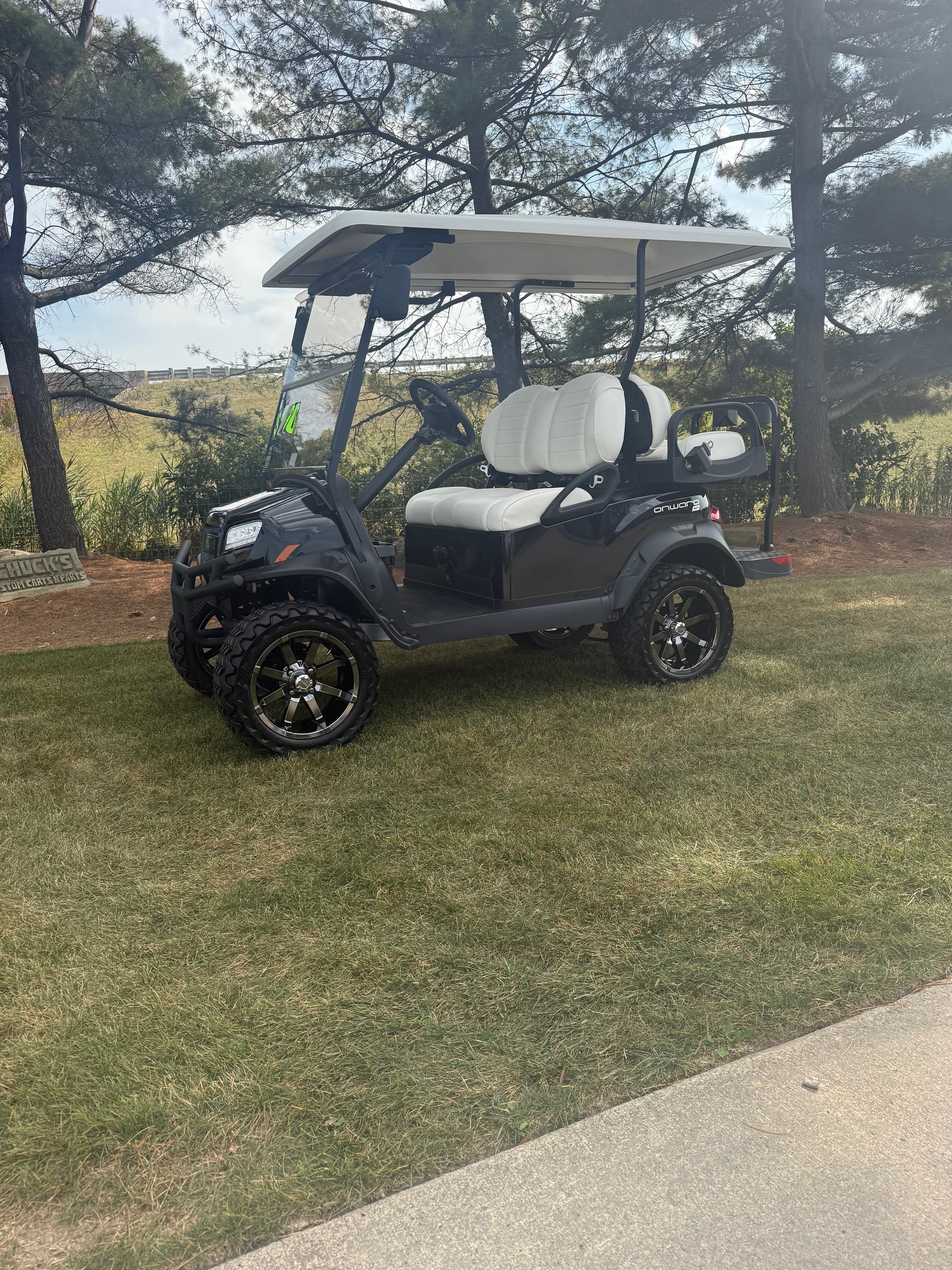 2021 Club Car Onward Hp Black  Electric  Four Passenger Street Ready