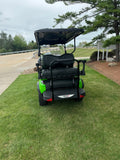 Madjax X Series Four Passenger  Lifted Lithium  Electric Golf Cart