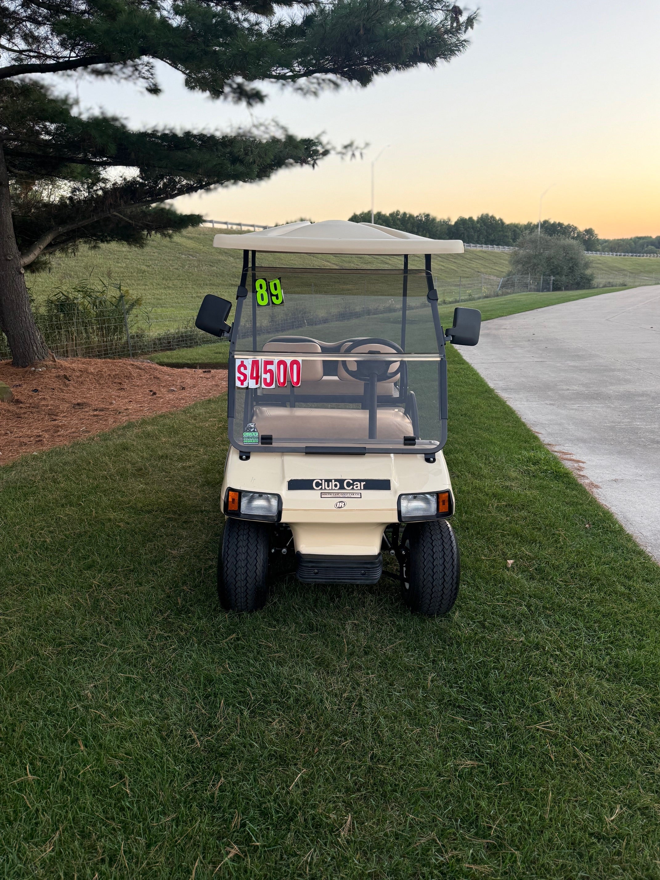Club Car Ds Gas Four Passenger Golf Cart