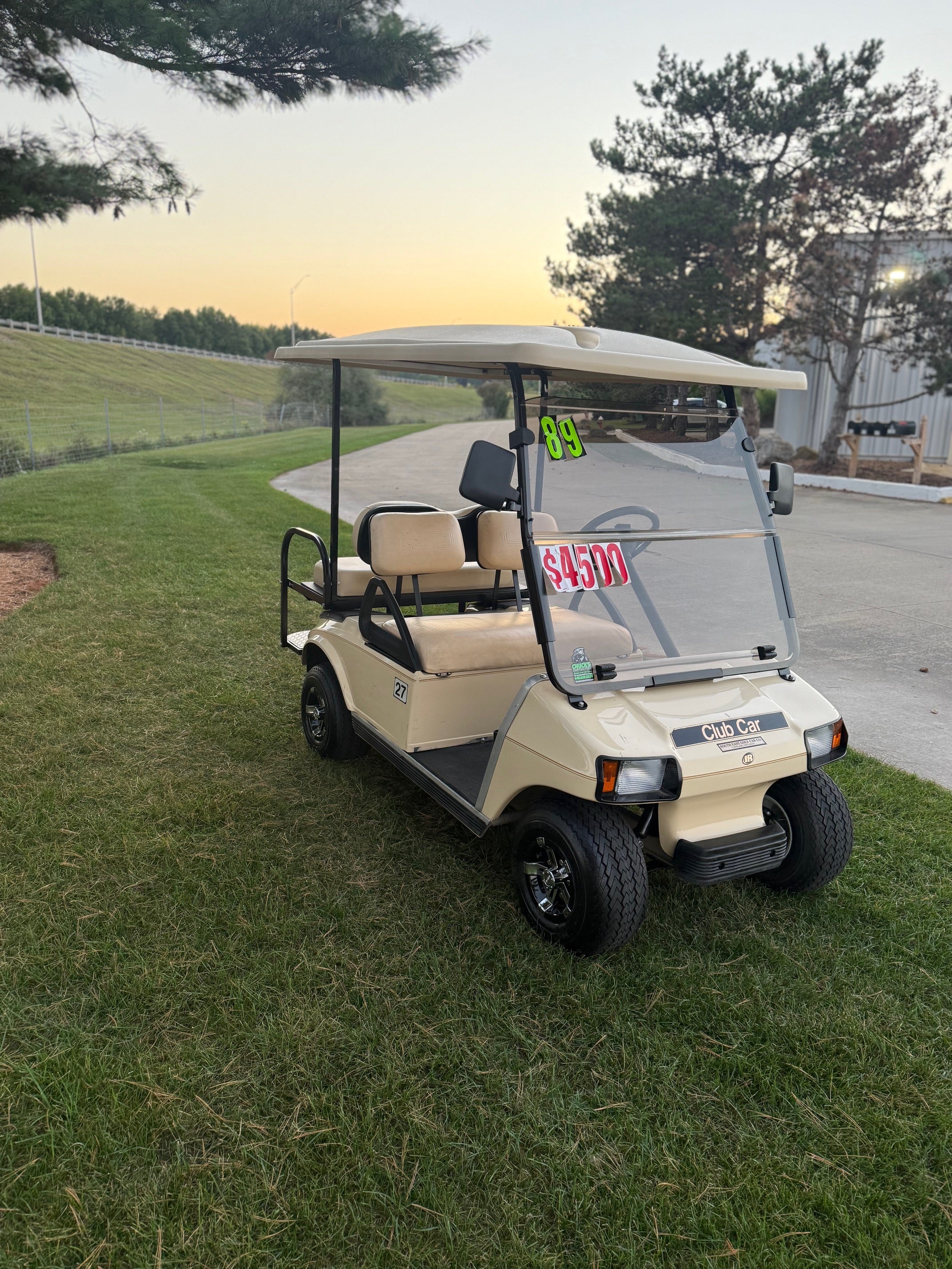 Club Car Ds Gas Four Passenger Golf Cart