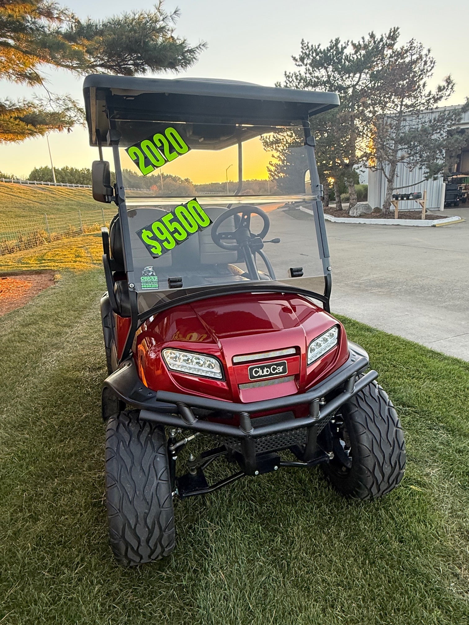 2020 Club Car Onward Hp Candy Red Lithium  Electric  Four Passenger