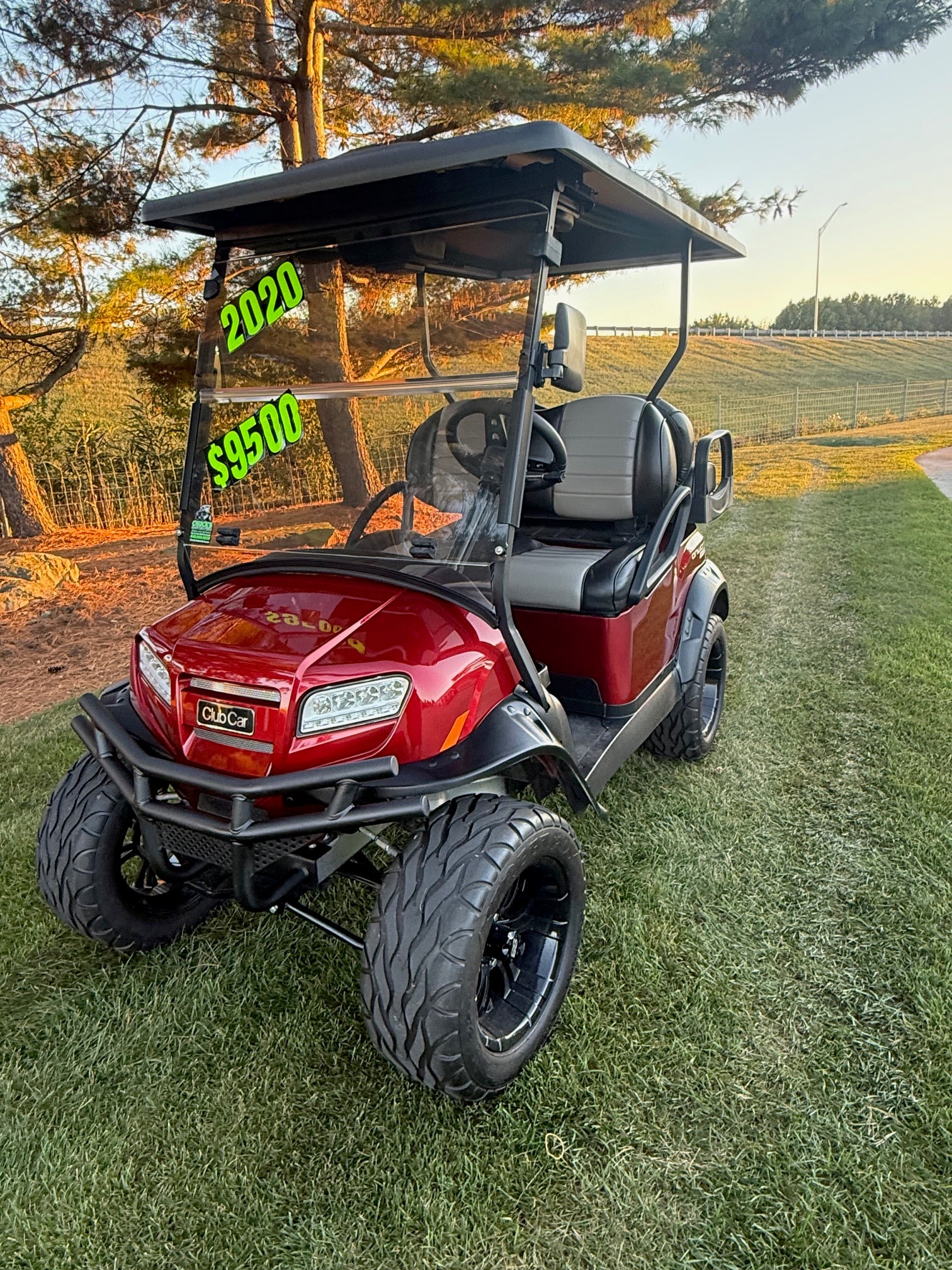 2020 Club Car Onward Hp Candy Red Lithium  Electric  Four Passenger