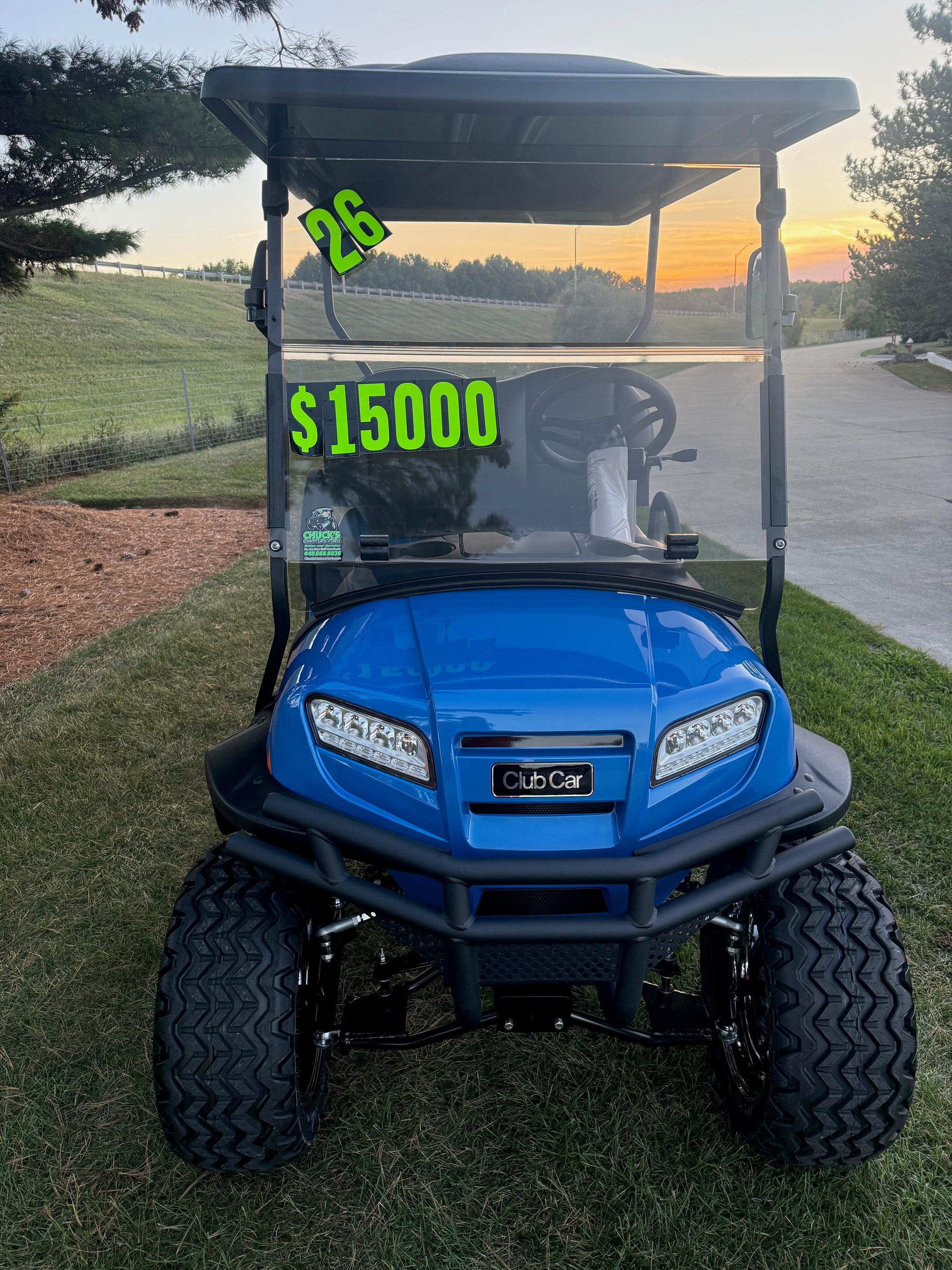 2026 Club Car Onward Lifted Gas Four Passenger Golf