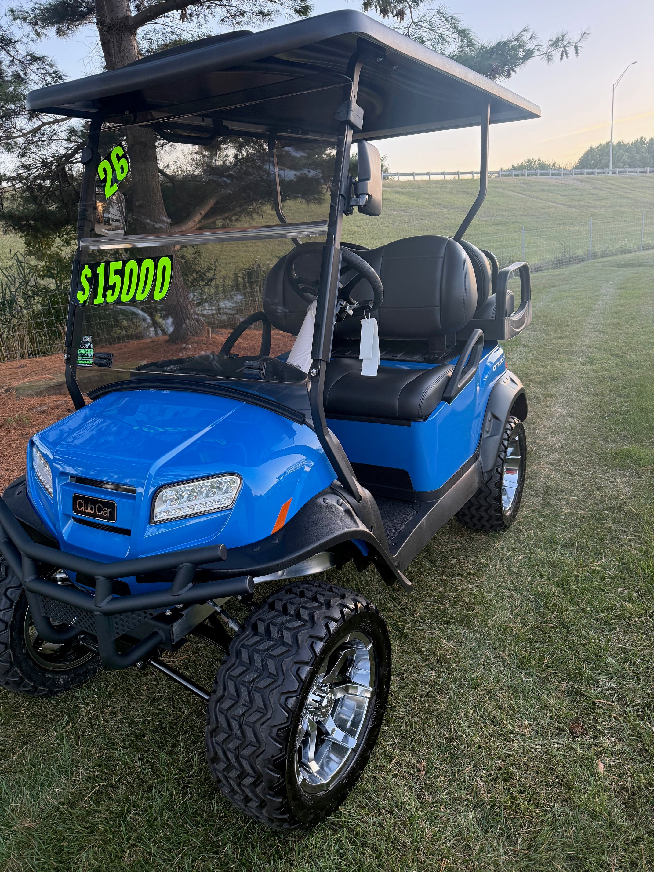 2026 Club Car Onward Lifted Gas Four Passenger Golf