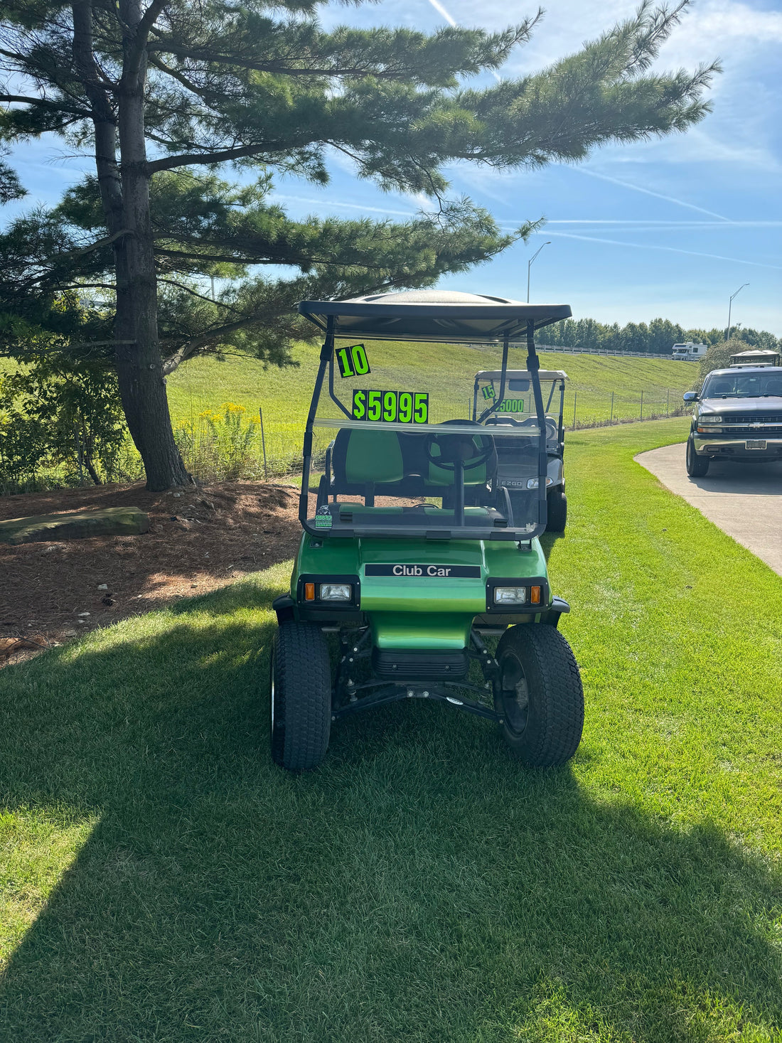 2010 Club Car DS Lifted  Four Seater Electric Golf Cart